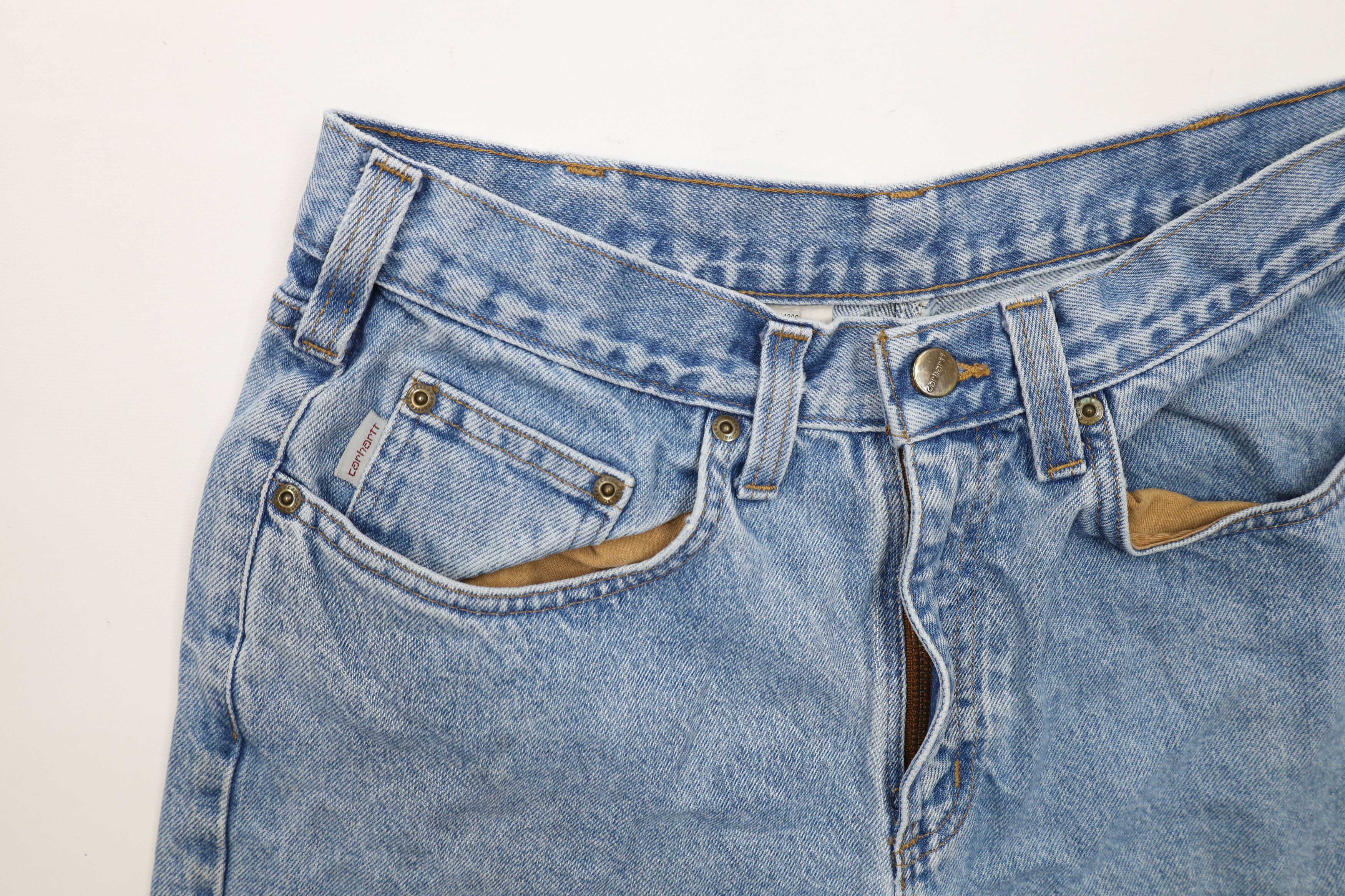 Carhartt Vintage Y2K Carhartt Relaxed Fit Wide Leg Denim Jeans Blue Size US 32 / EU 48 - 8 Thumbnail