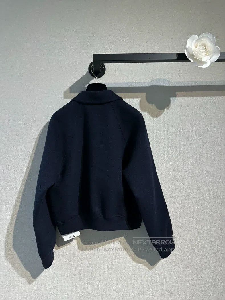 Hermes Hermes Navy Pig Nose Wool Jacket Size XXS / US 00 / IT 34 - 4 Thumbnail