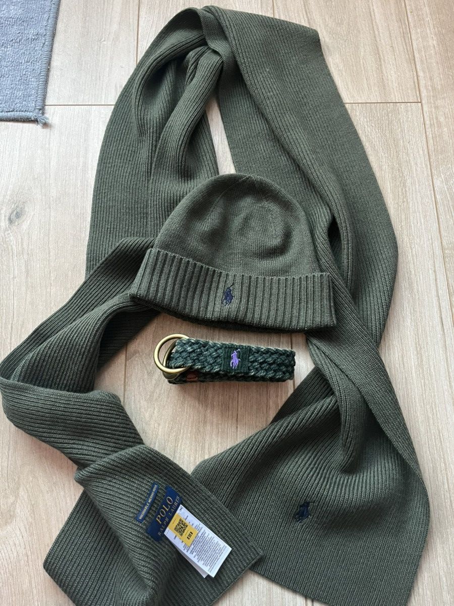 Polo Ralph Lauren × RRL Ralph Lauren × Ralph Lauren Beanie Scarf & Belt Size ONE SIZE - 1 Thumbnail