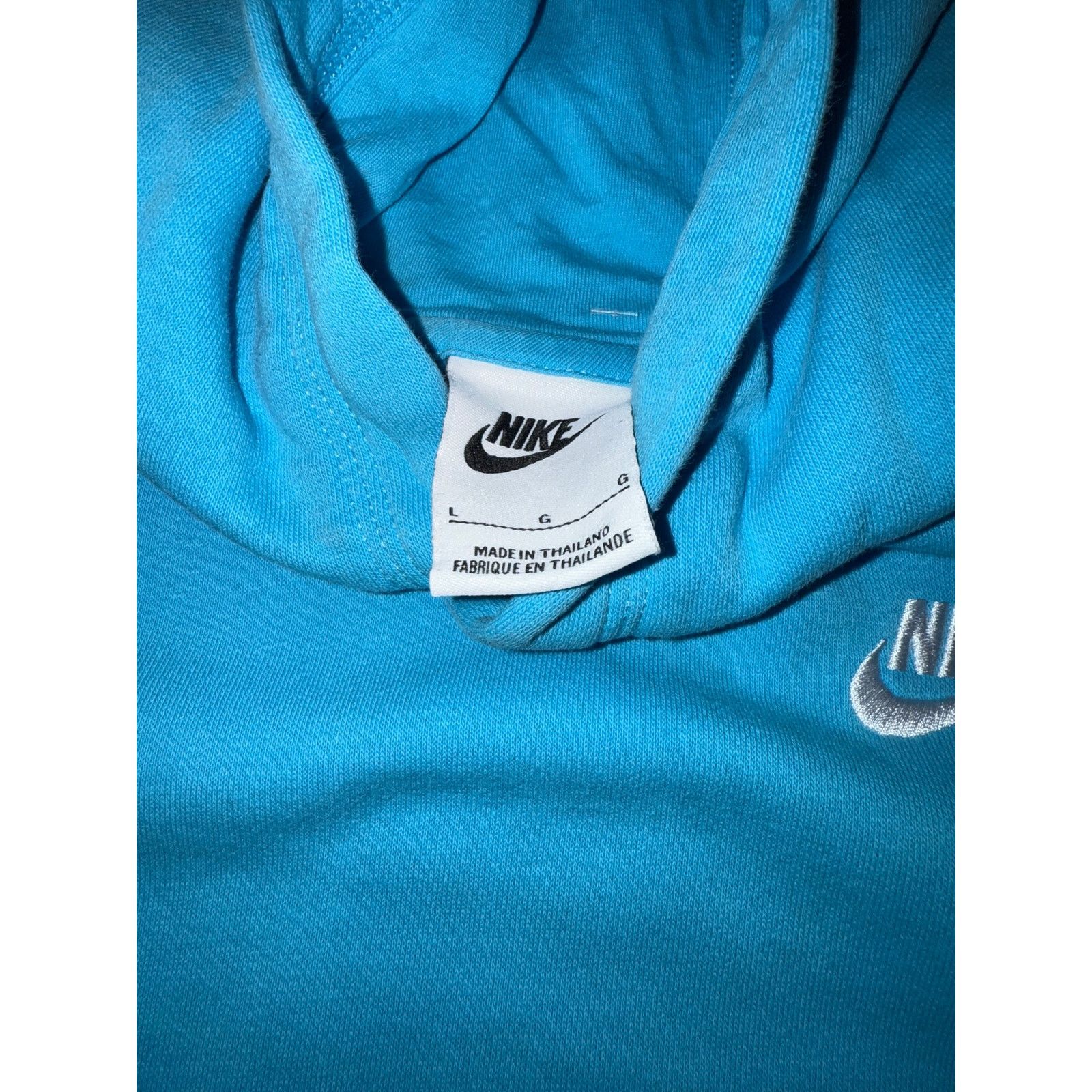 Nike Blue Nike Hoodie - Stylish and Comfortable - Great Condition Size US L / EU 52-54 / 3 - 2 Thumbnail