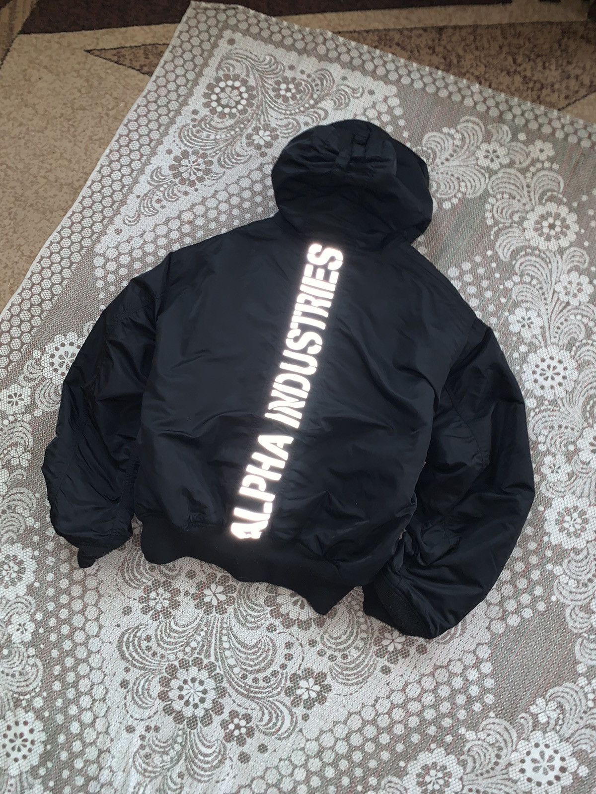 Alpha Industries × Vintage Alpha industries military style vintage bomber jacket Size US XXL / EU 58 / 5 - 5 Thumbnail
