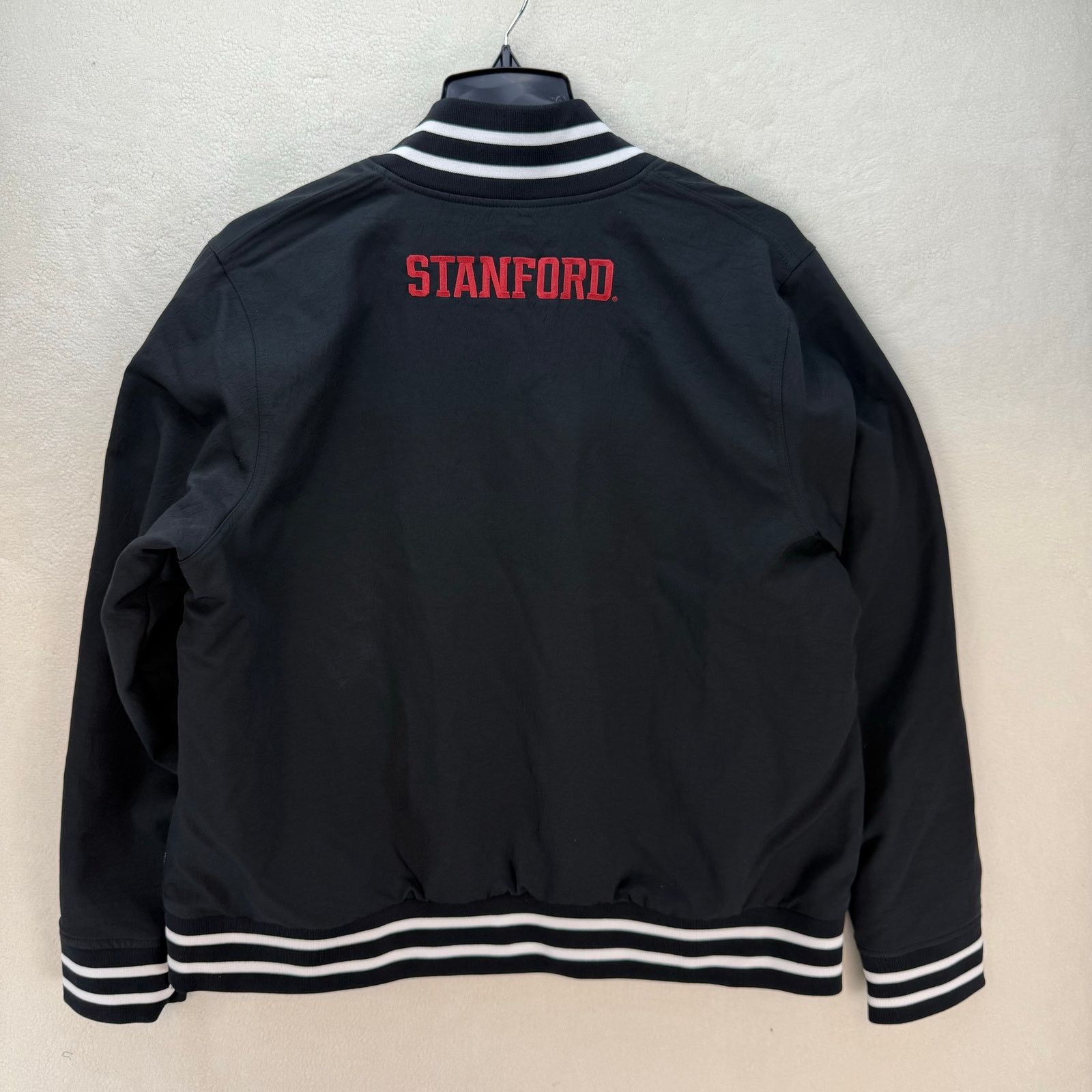Nike NIKE X STANFORD WOMEN'S LARGE FOOTBALL JACKET QUILTED FLEECE Size L / US 10 / IT 46 - 6 Thumbnail