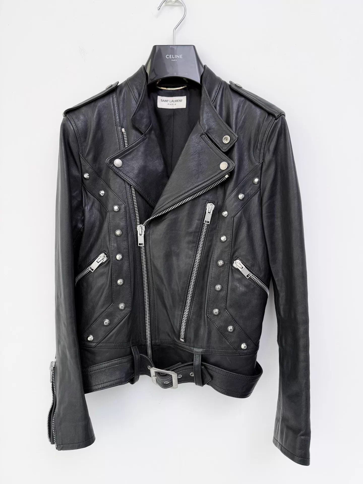 Hedi Slimane × Saint Laurent Paris Saint Laurent SS13 leather