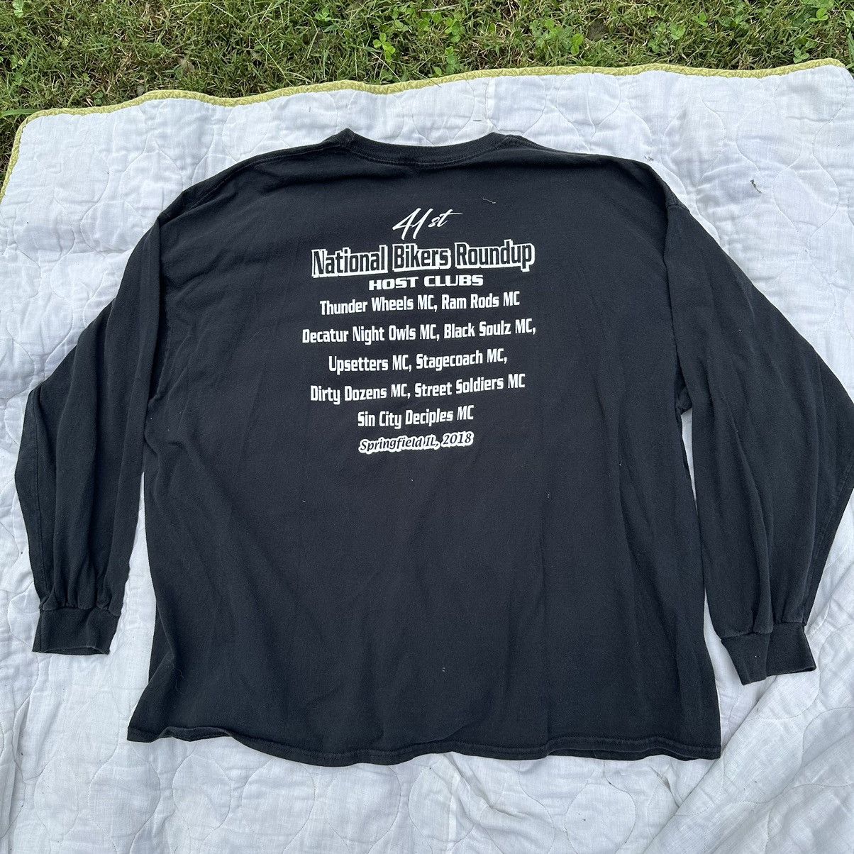 Other Illinois National Biker Round Up 2018 Tee Shirt Size US XXL / EU 58 / 5 - 4 Thumbnail