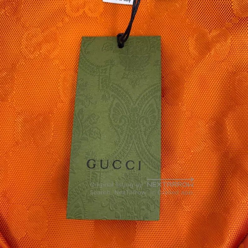 Gucci Gucci Orange logo old flower full print hooded drawstring Size US XS / EU 42 / 0 - 6 Thumbnail
