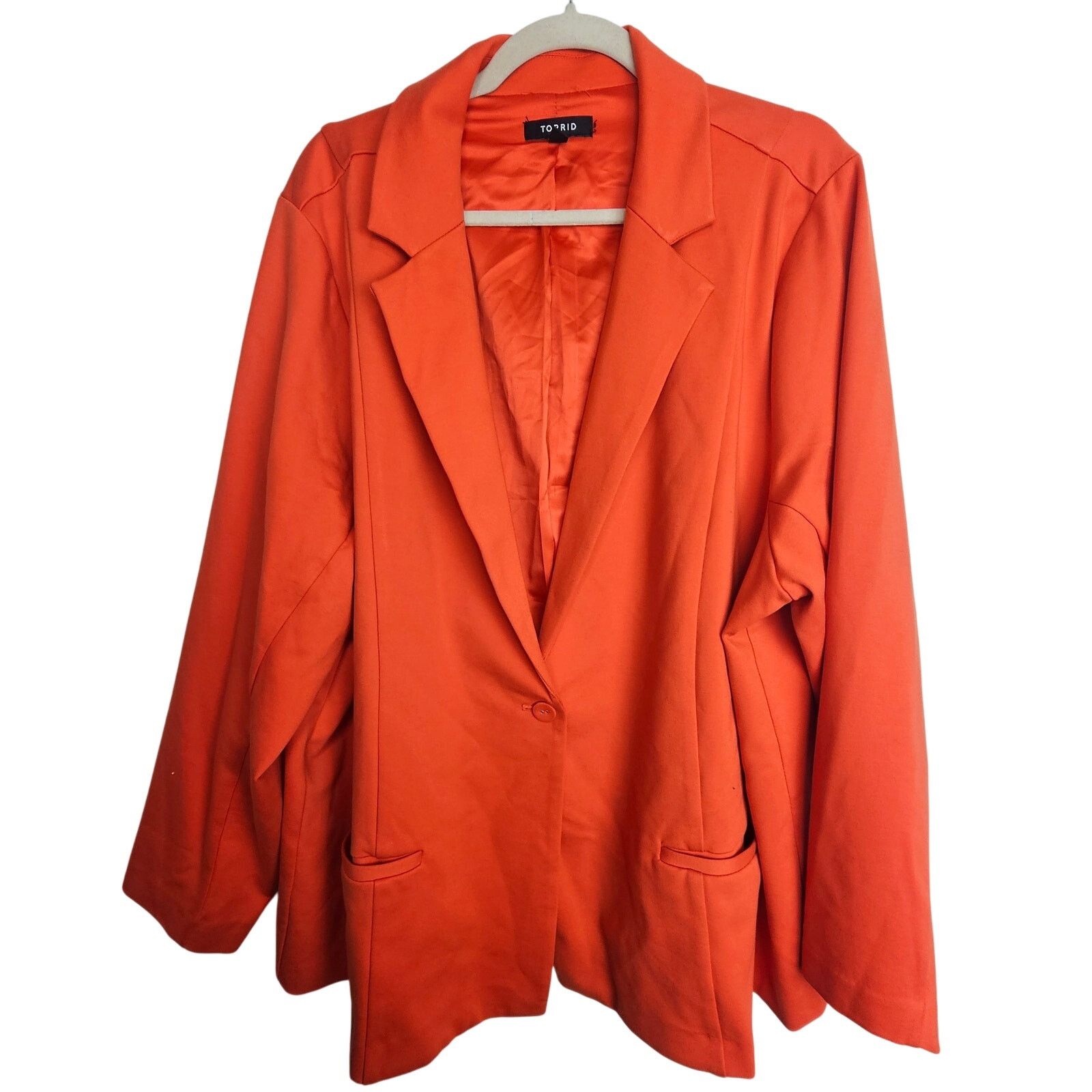 Corridor Torrid Womens Blazer Career Office Work Stretch Fall Casual Size 4XL / US 24-26 - 1 Thumbnail