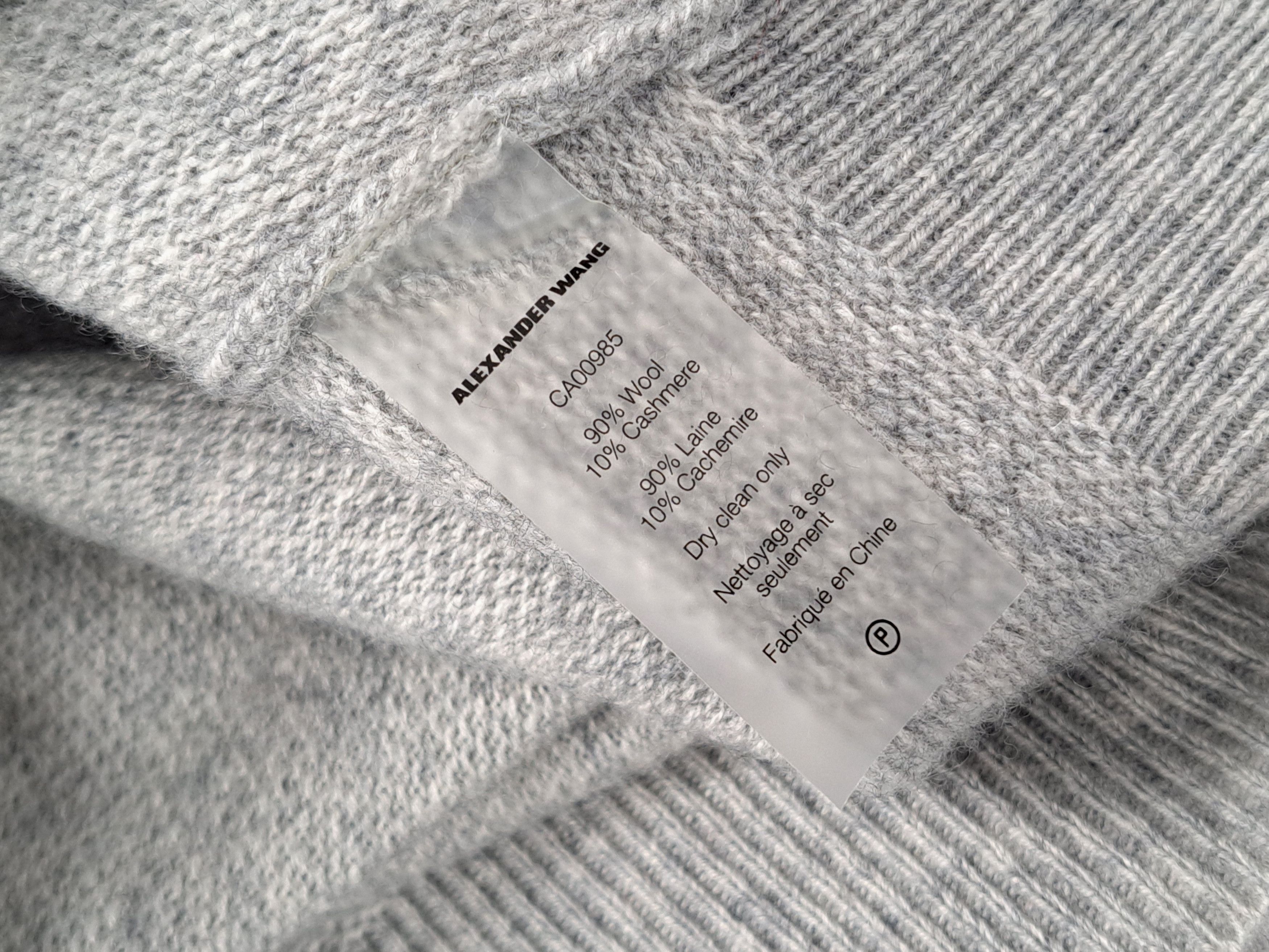 Alexander Wang Alexander Wang wool/cashmere top/vest/sleeveless sweater. Size M / US 6-8 / IT 42-44 - 11 Thumbnail