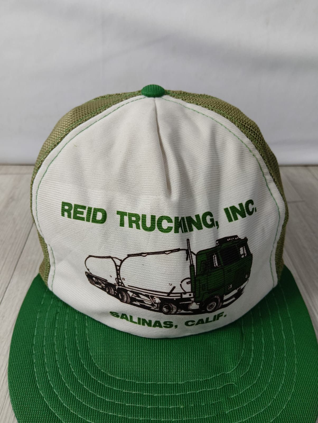 Vintage Vintage trucker cap distressed free size Size 38 - 1 Thumbnail