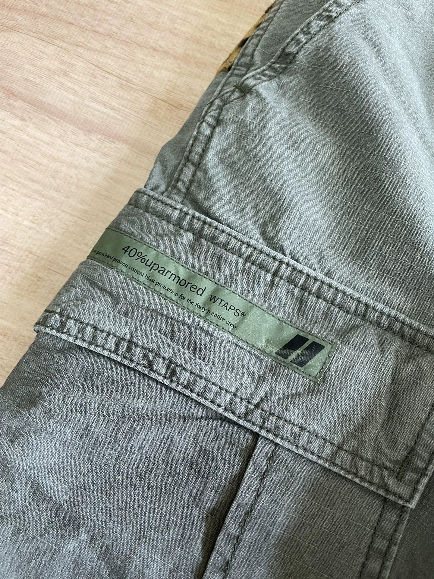 Wtaps WTAPS 11SS JUNGLE CHOPPED OD LEOPARD RIPSTOP M Shorts NWOT Size US 32 / EU 48 - 4 Thumbnail
