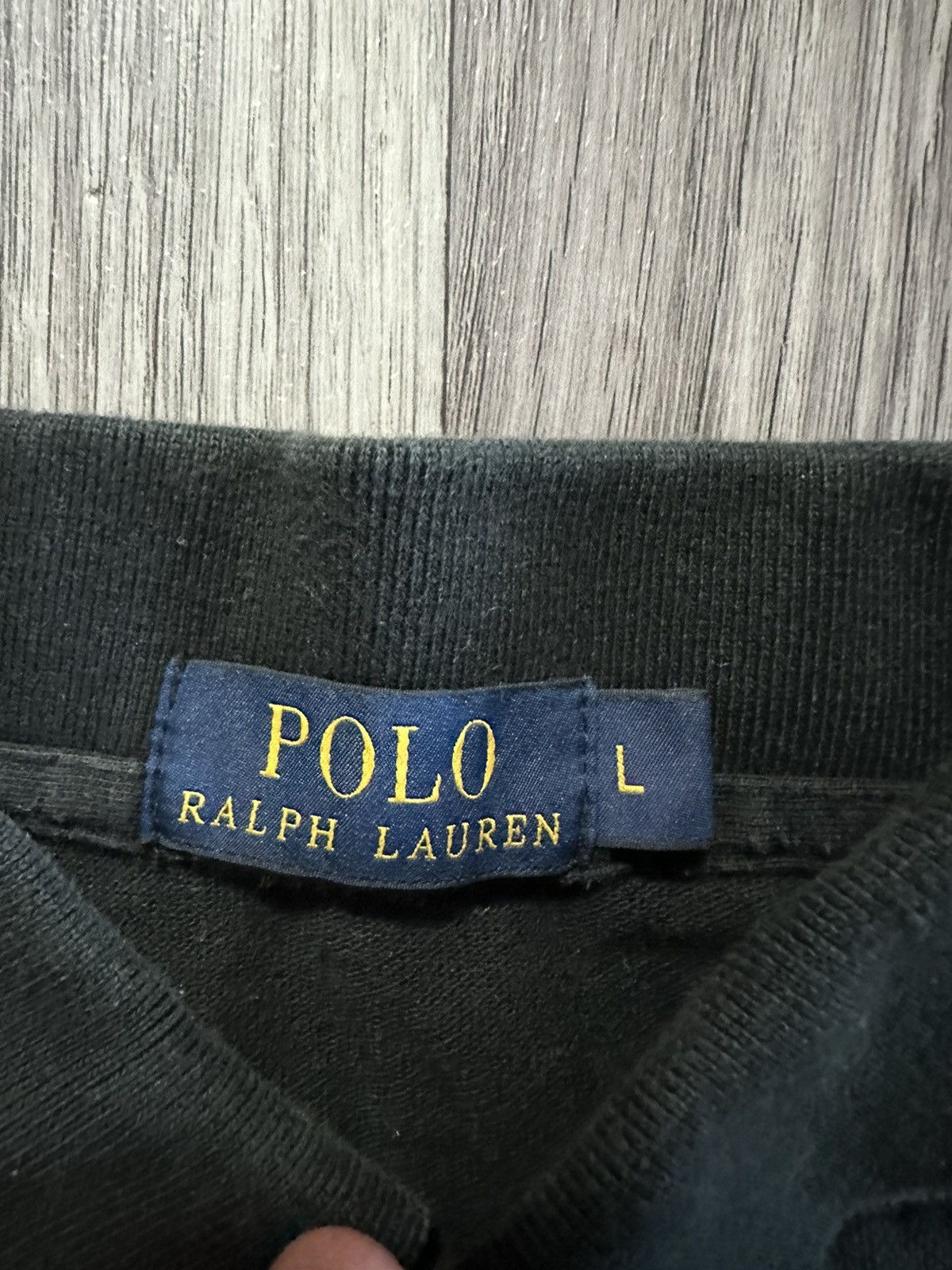 Polo Ralph Lauren Polo Ralph Lauren Black Polo t shirt oldmoney Size US L / EU 52-54 / 3 - 4 Thumbnail