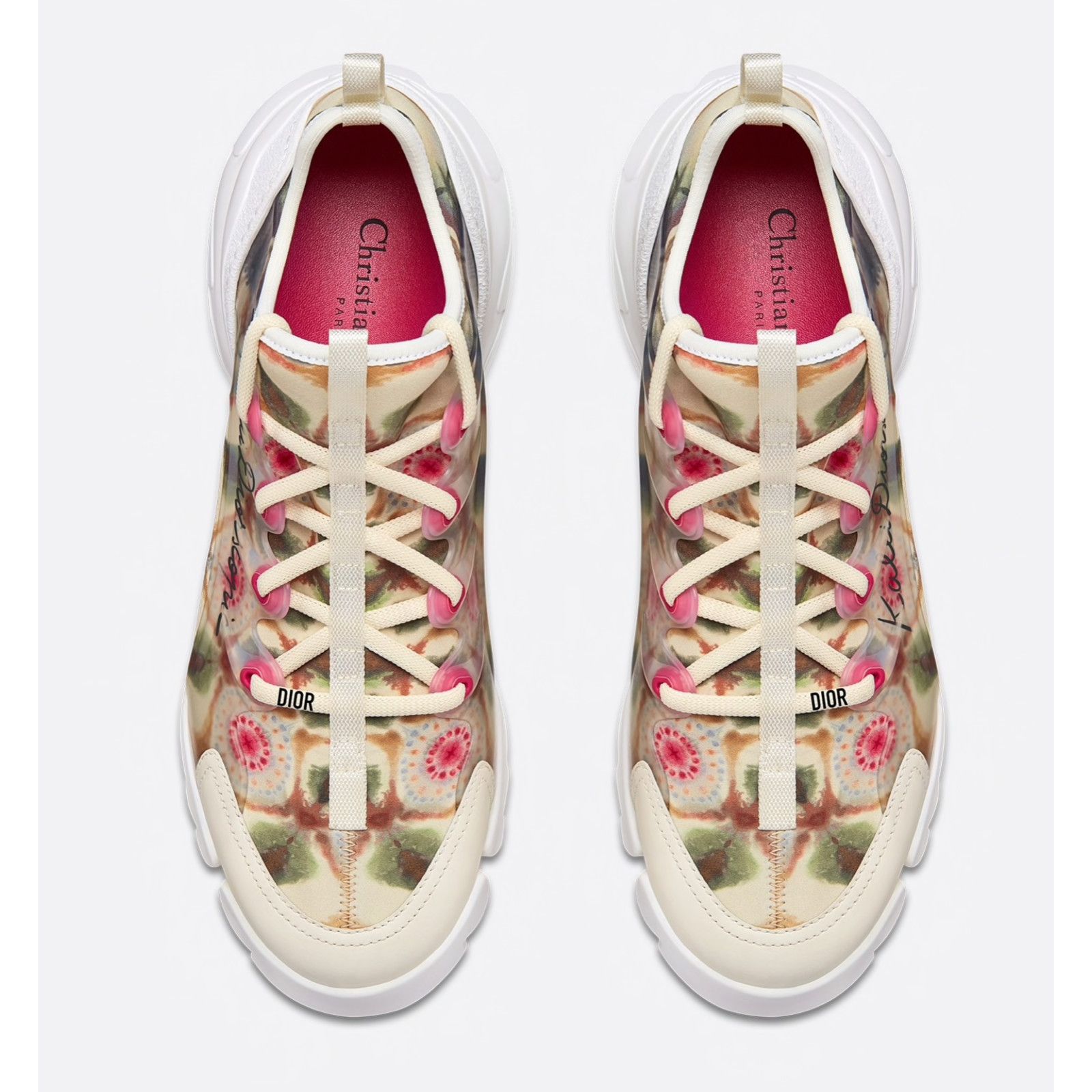 Dior Dior D Connect Lace Up Flat Trainer Sneaker 39.5 Size US 9.5 / IT 39.5 - 6 Thumbnail