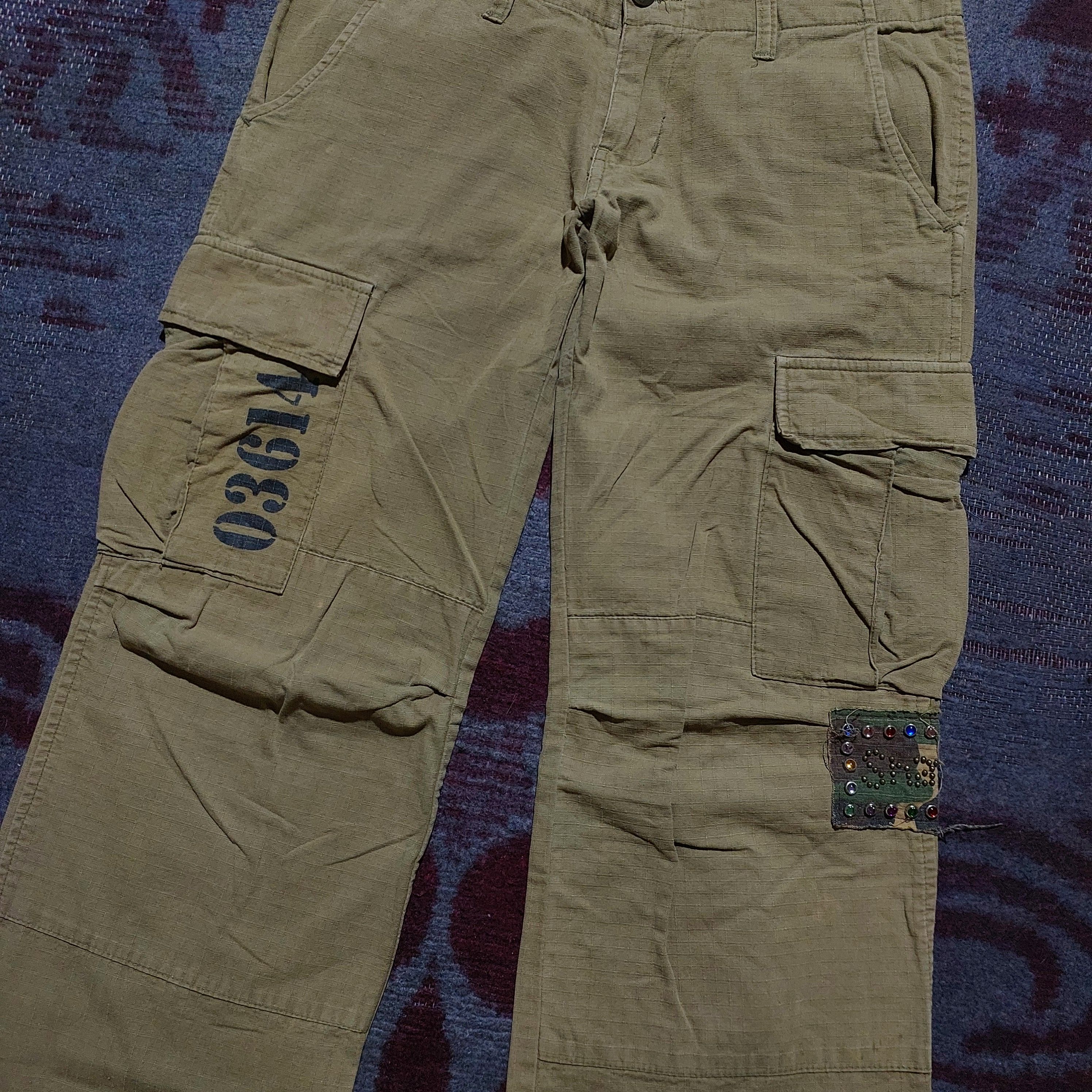 GOA Snatch Jeans #03614 Japanese cargo pants Size US 29 - 7 Thumbnail