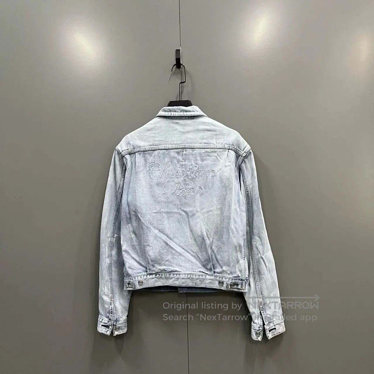 Dior dior blue logo denim jacket size 46. Size US L / EU 52-54 / 3 - 2 Thumbnail