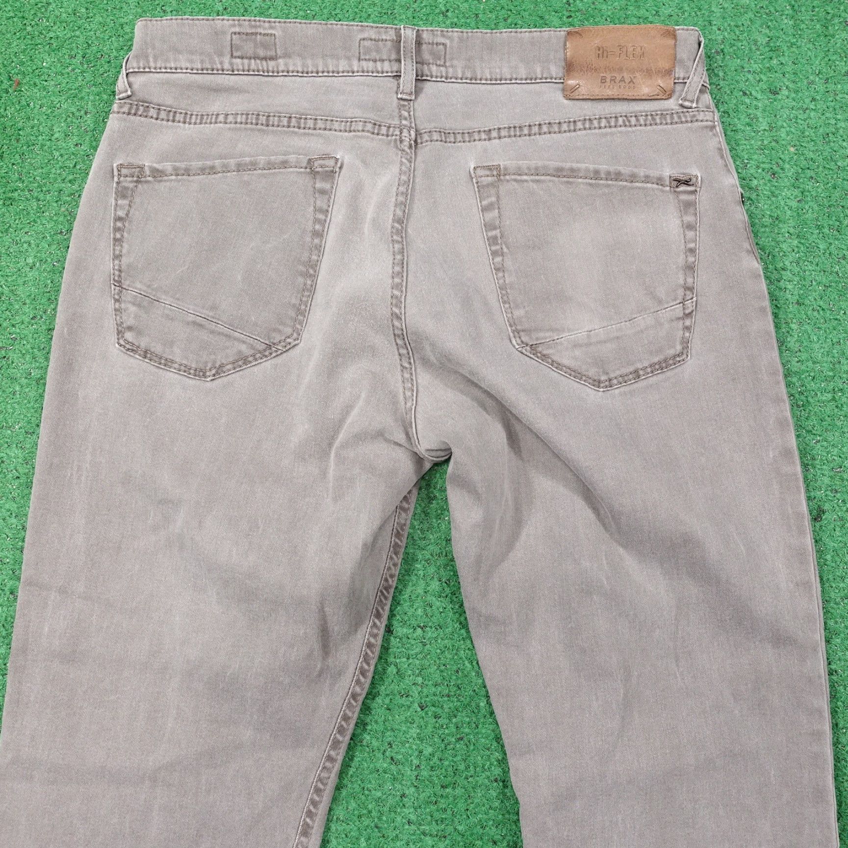 BRAX BRAX Modern Fit Gray Denim Jeans Mens 33 Regular 5-Pocket Size US 33 - 5 Thumbnail