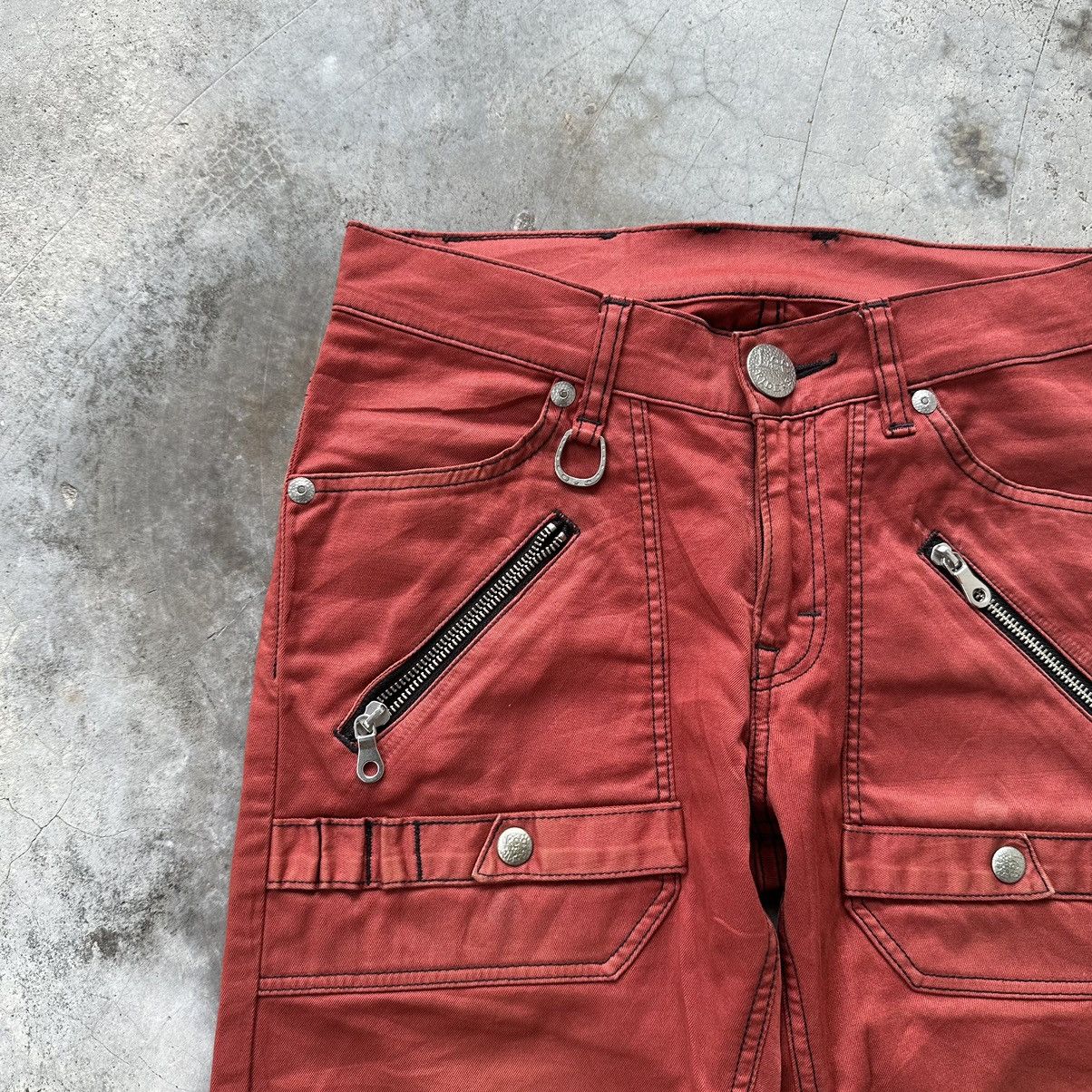 Lee RARE ‼️ LEE RIDERS MULTIPOCKET BONDAGE PUNK TROUSERS PANTS Size US 29 - 4 Thumbnail