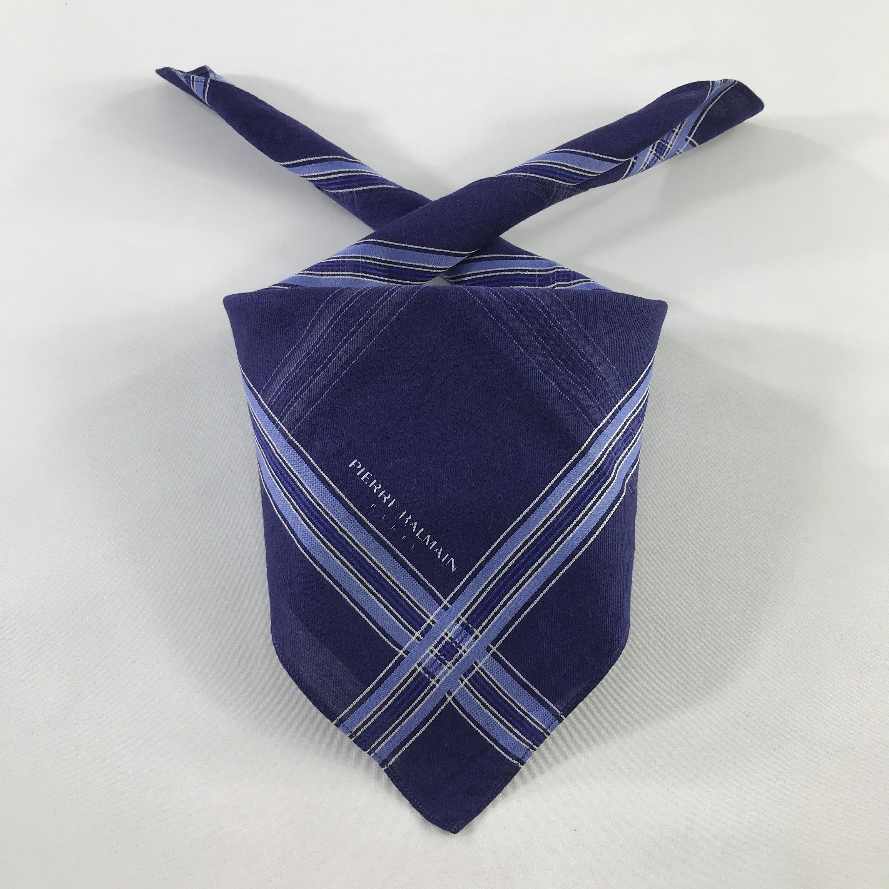 Pierre Balmain × Vintage Pierre Balmain Bandana / Handkerchief / Neckerchief - S466 Size ONE SIZE - 3 Thumbnail