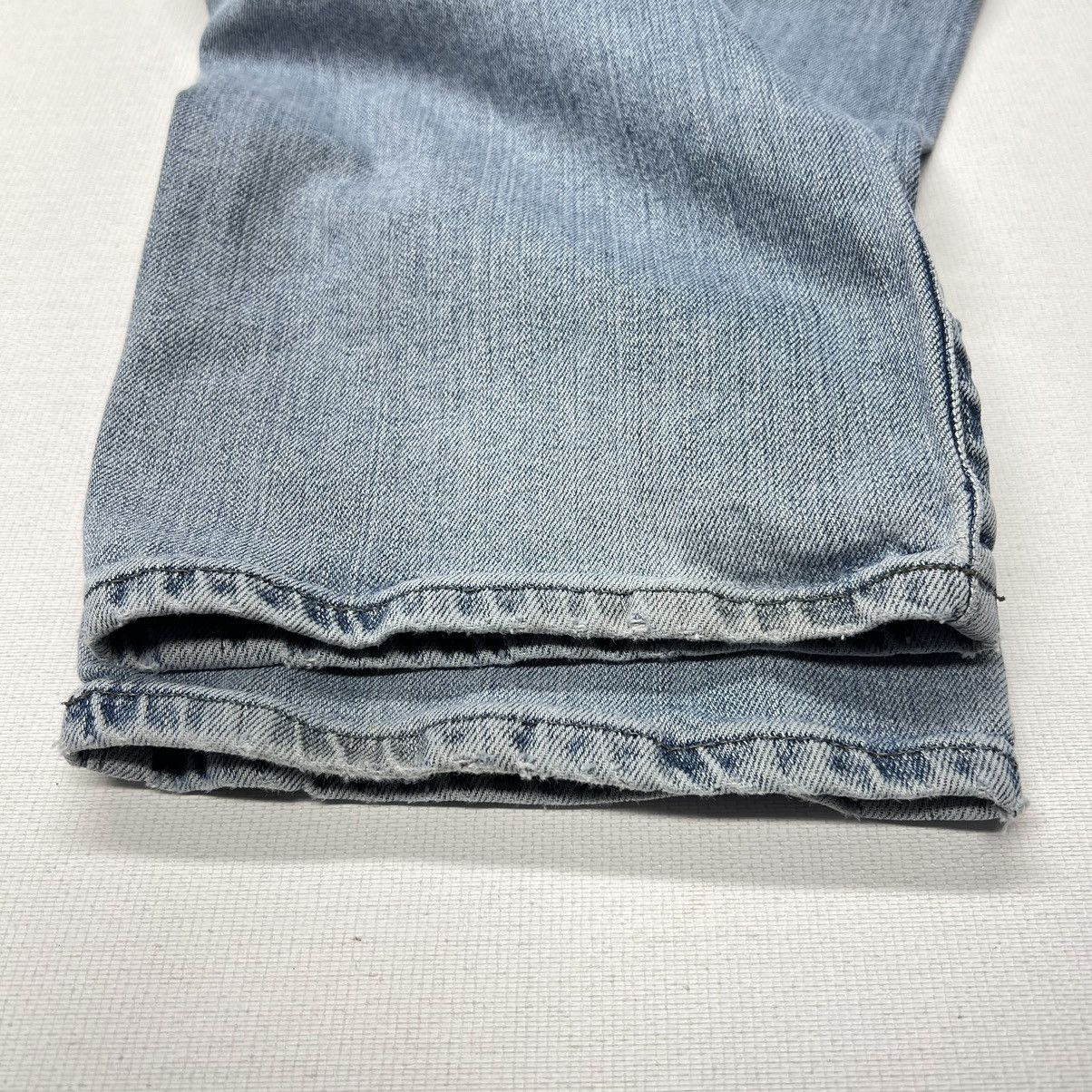 AG Adriano Goldschmied AG Adriano Goldschmied Jeans Blue Straight Denim Washed Size US 36 / EU 52 - 18 Thumbnail