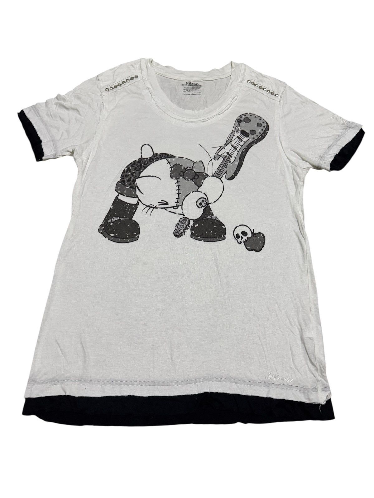 Hiroshi Fujiwara × If Six Was Nine × Roen Roen For H.Takahara Studded Guitar Concert Shirt Size US S / EU 44-46 / 1 - 2 Thumbnail