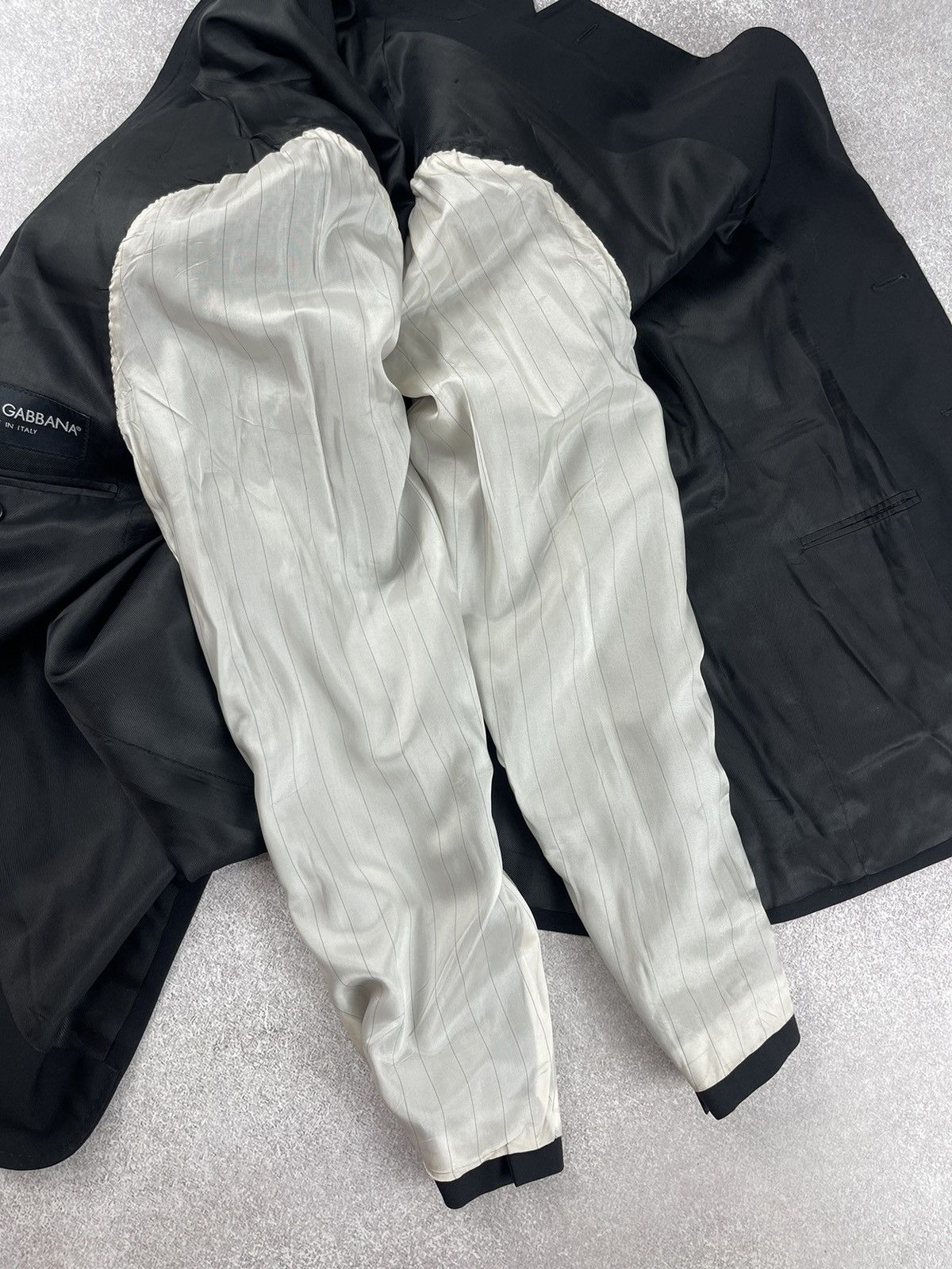 Dolce & Gabbana Dolce & Gabbana Black Blazer Men’s 50R Size 50R - 13 Thumbnail