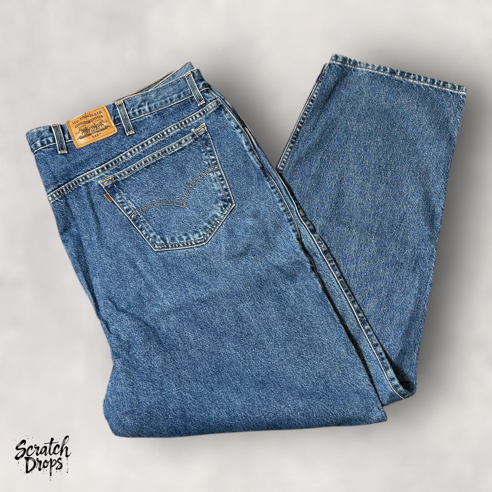 Levi's Vintage Levi's Signature 545 Men's Jeans Deadstock W54 L32 Size US 38 / EU 54 - 6 Thumbnail