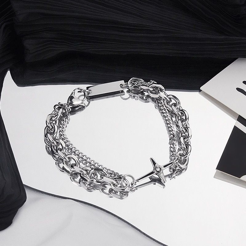 Jewelry Vintage Bracelet Y2K Punk Chain Gotch Bracelets Chains Size ONE SIZE - 2 Thumbnail
