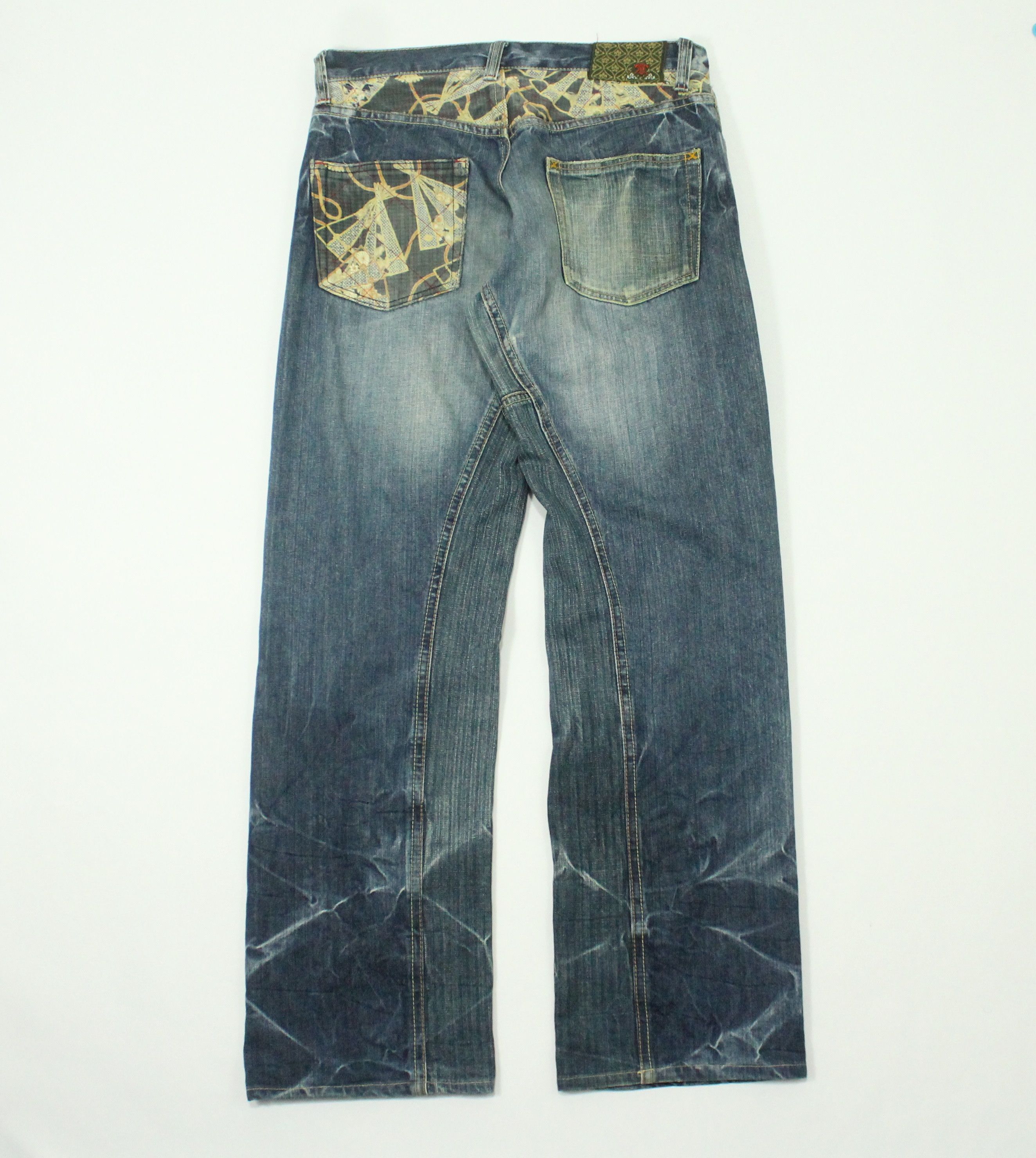 Eternal ETERNAL Denim Distressed Grunge Kapital Style Visvim Size US 32 / EU 48 - 2 Thumbnail