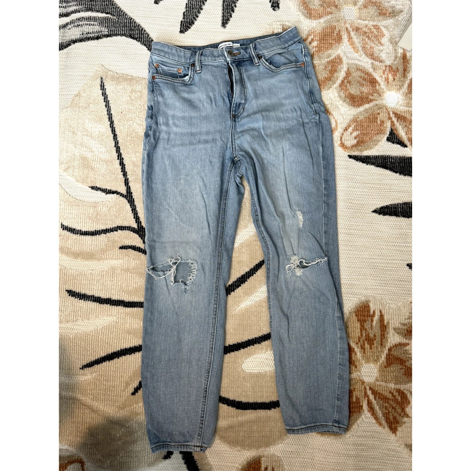 Lauren Ralph Lauren Elizabeth and James high rise skinny ankle jeans size 12-31 Size 34" / US 12 / IT 48 - 2 Thumbnail