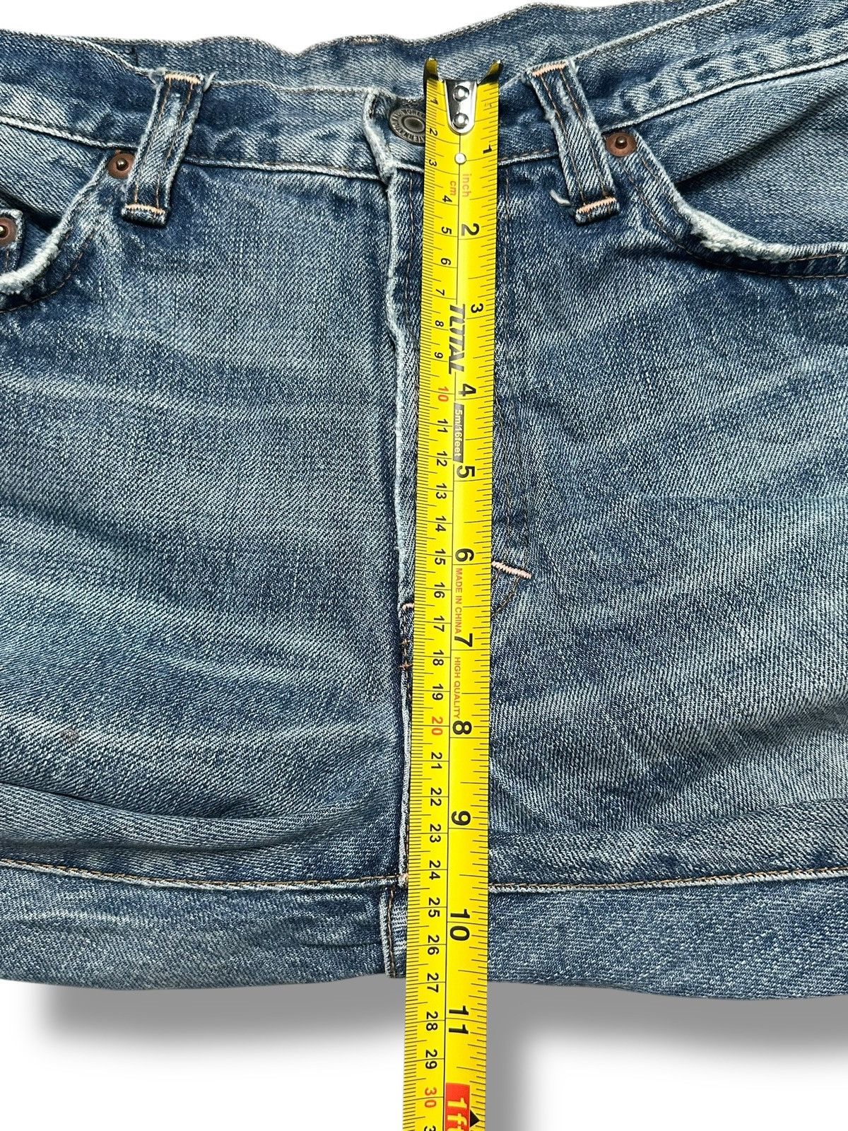 Vintage RNA Jeans Hardcore We're From Slang Distressed Patches Faded Size US 33 - 20 Thumbnail