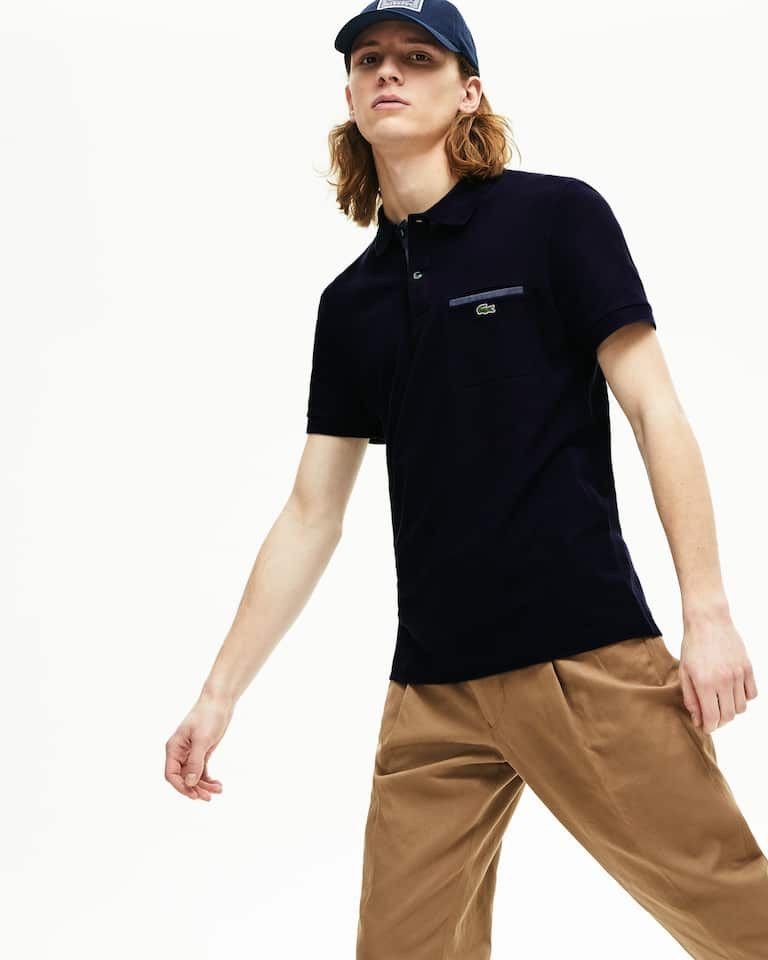 Lacoste 🇫🇷 Lacoste Polo T-Shirt Regular Fit Made In France Retro Size US S / EU 44-46 / 1 - 3 Thumbnail