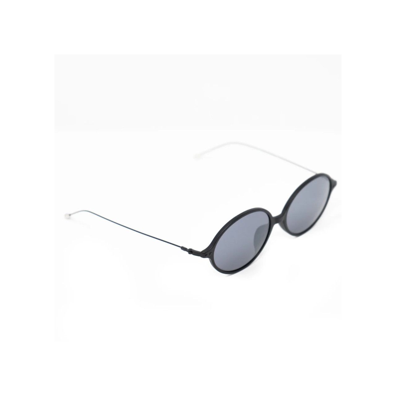 Ann Demeulemeester Sunglasses Oval Matte Black and Grey