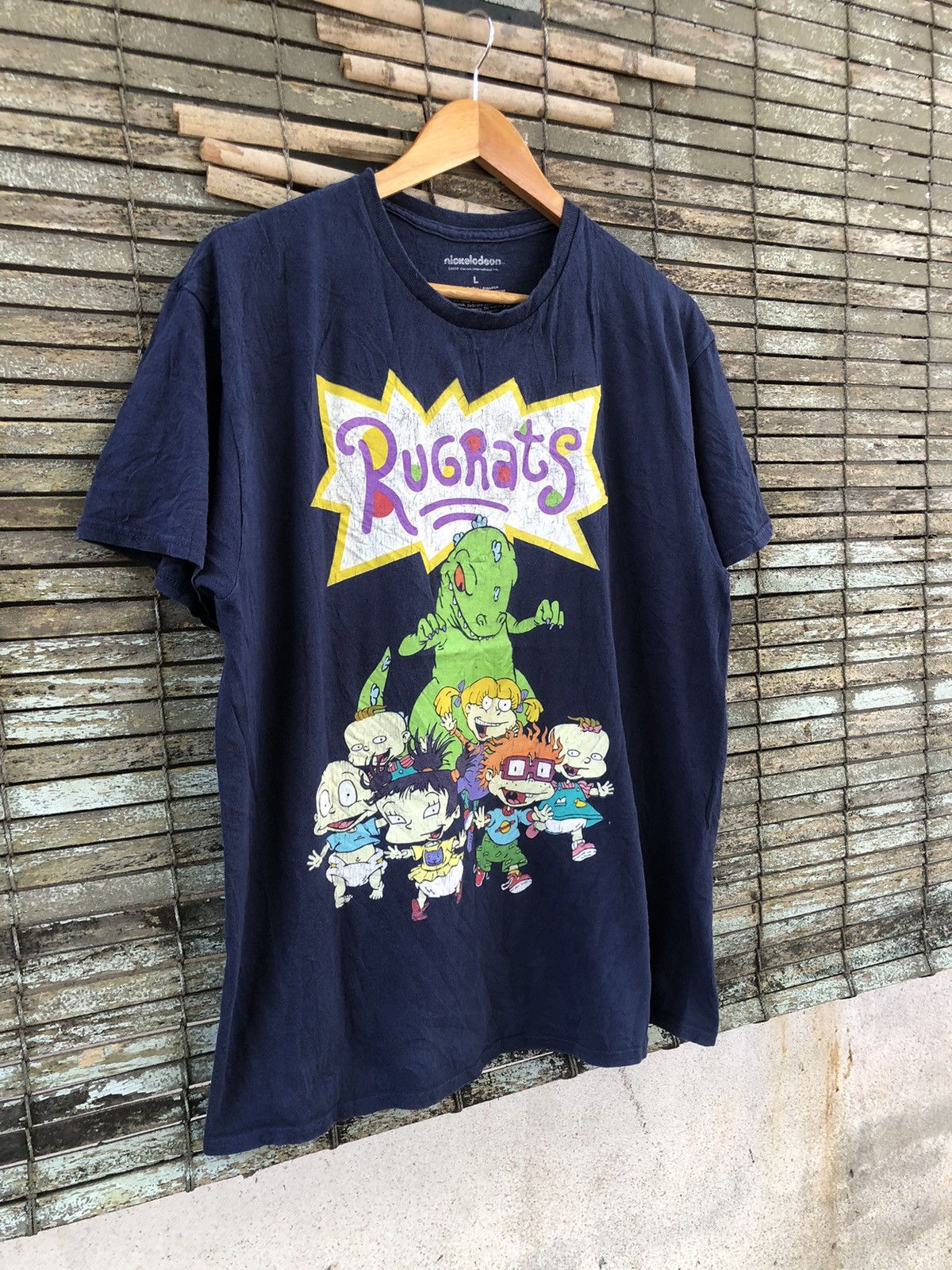 Cartoon Network × Nickelodeon × Vintage Vintage Y2K Nickelodeon Rugrats Cartoon Tshirt Size US L / EU 52-54 / 3 - 3 Thumbnail