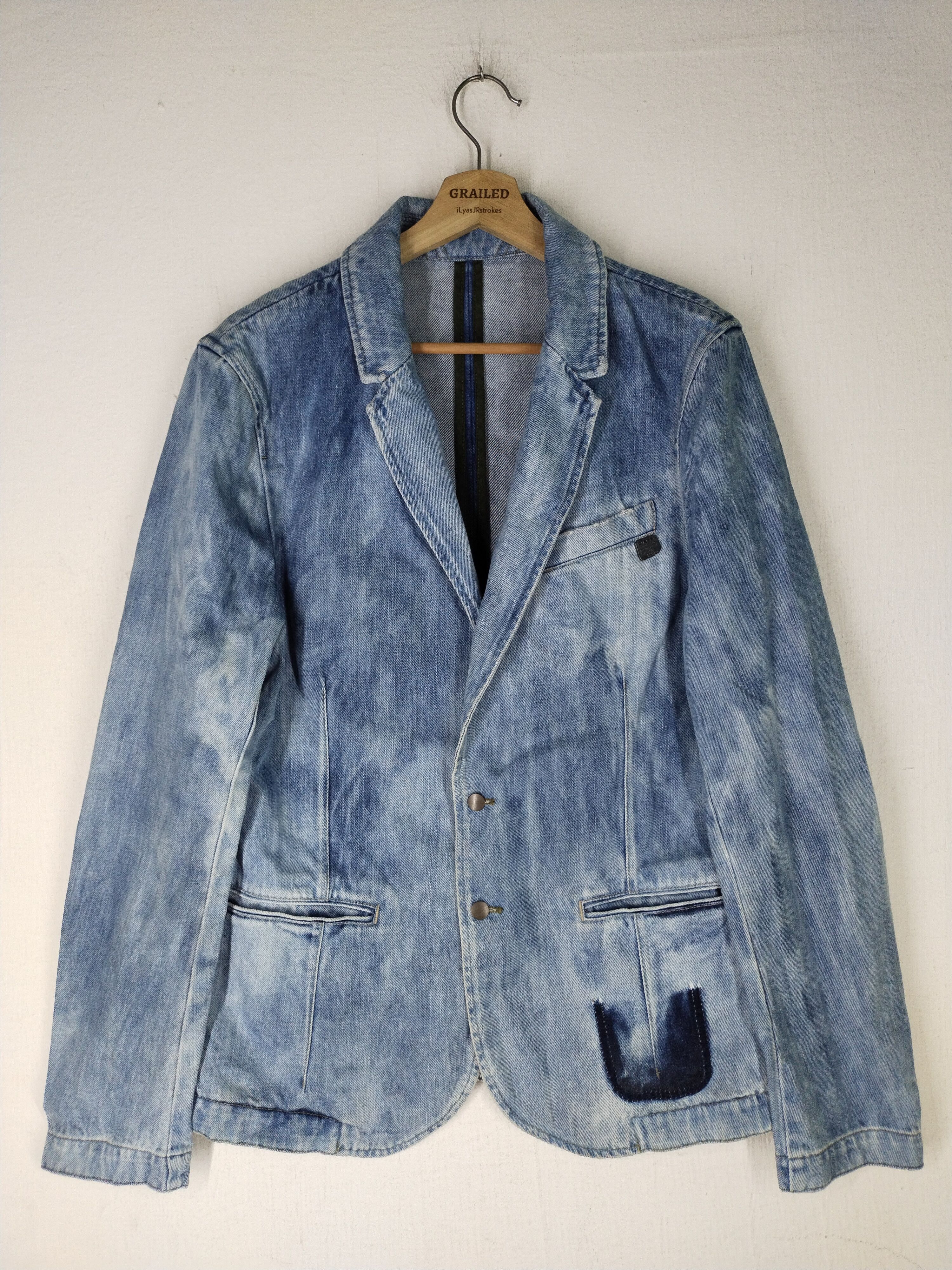 Diesel Vintage Diesel Denim Jacket Punk Seditionaries Jacket Size US M / EU 48-50 / 2 - 1 Thumbnail