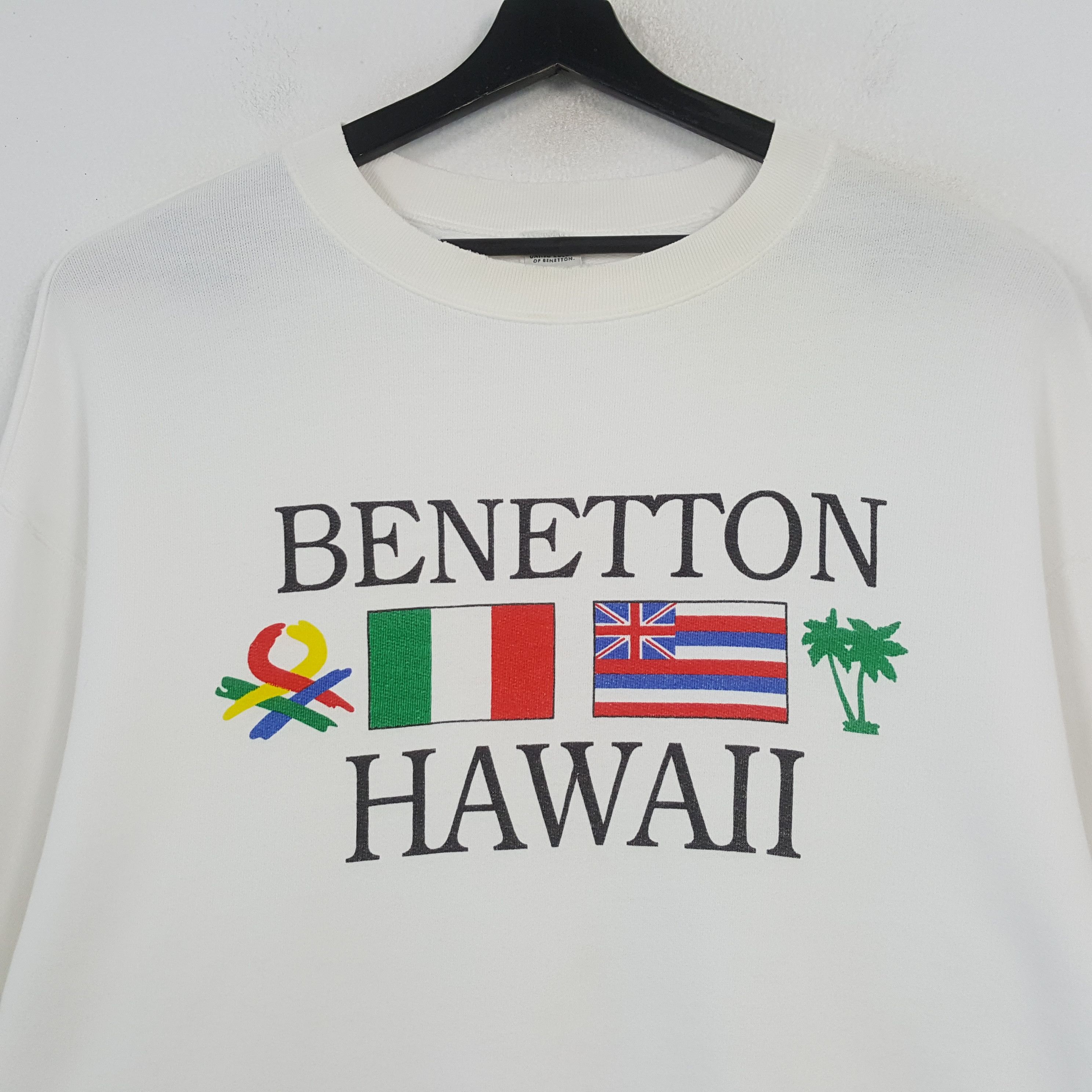 United Colors Of Benetton United Colours Of BENETTON HAWAII Sweatshirt C292N1 Size US XL / EU 56 / 4 - 2 Thumbnail