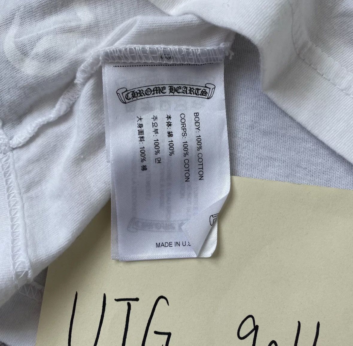 Chrome Hearts Chrome hearts tee Size US M / EU 48-50 / 2 - 7 Thumbnail