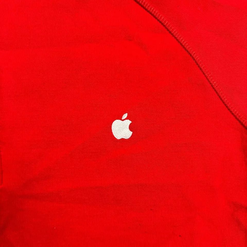 Apple Apple 1/4 Zip Pullover Large Sweatshirt Workwear Casual Mens Size US L / EU 52-54 / 3 - 2 Thumbnail