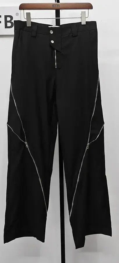 VIBE Zipper Design Loose Street Hip Hop Casual Pants Size 34 Size US 34 / EU 50 - 5 Thumbnail
