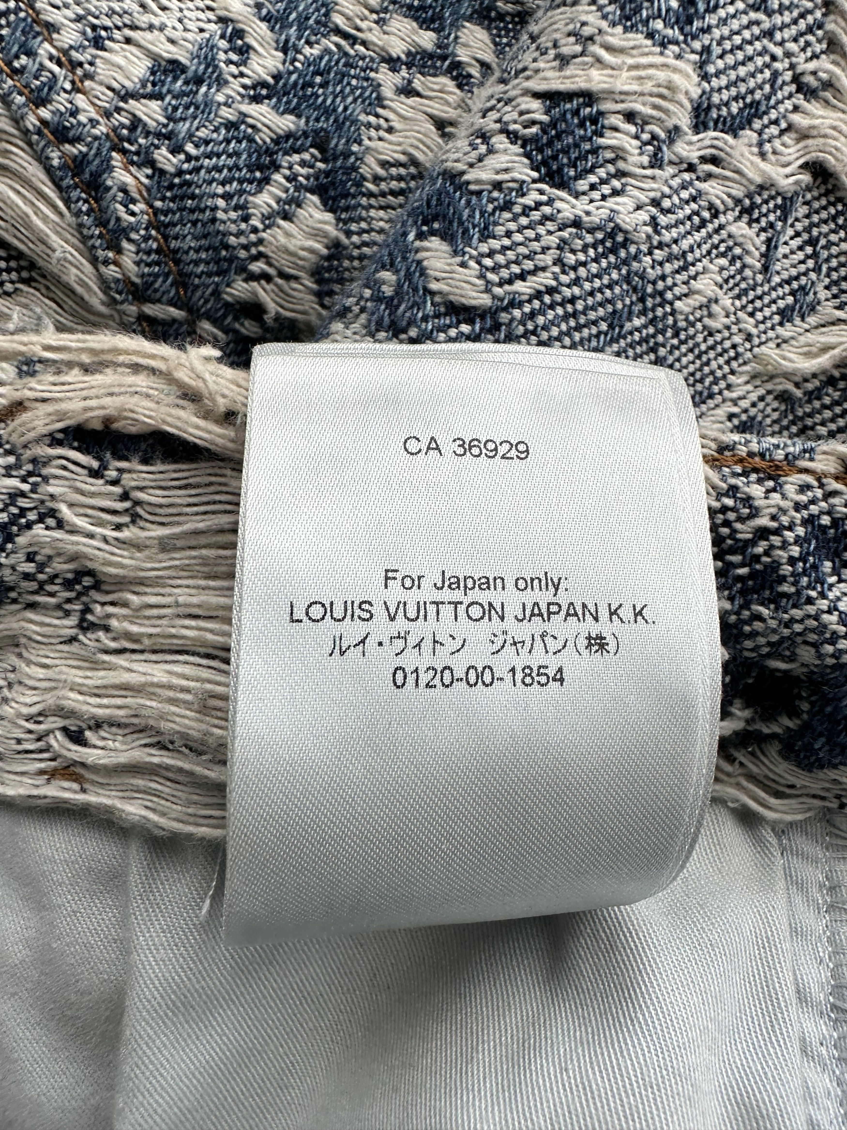 Louis Vuitton Floral Distressed Carpenter Shorts Size US 36 / EU 52 - 8 Thumbnail