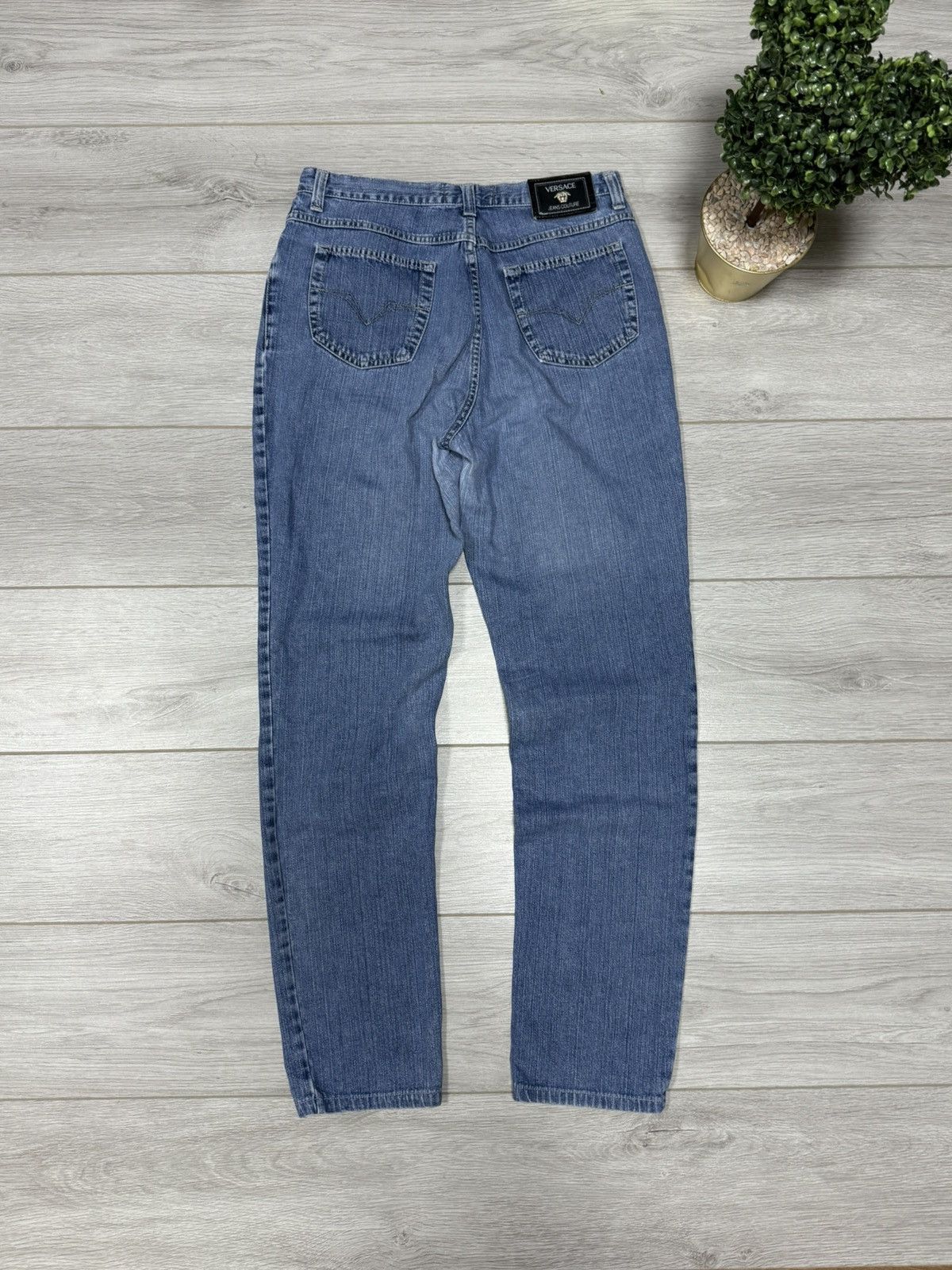 Versace Versace Jeans Couture vintage pants medusa head Size US 33 - 1 Thumbnail
