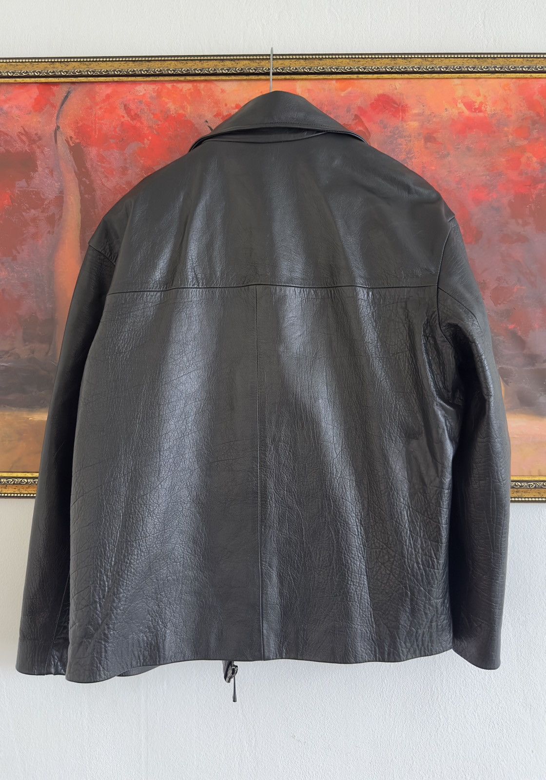 Genuine Leather Zara Relaxed Fit Buffalo Leather Jacket Limited Edition Size US L / EU 52-54 / 3 - 11 Thumbnail