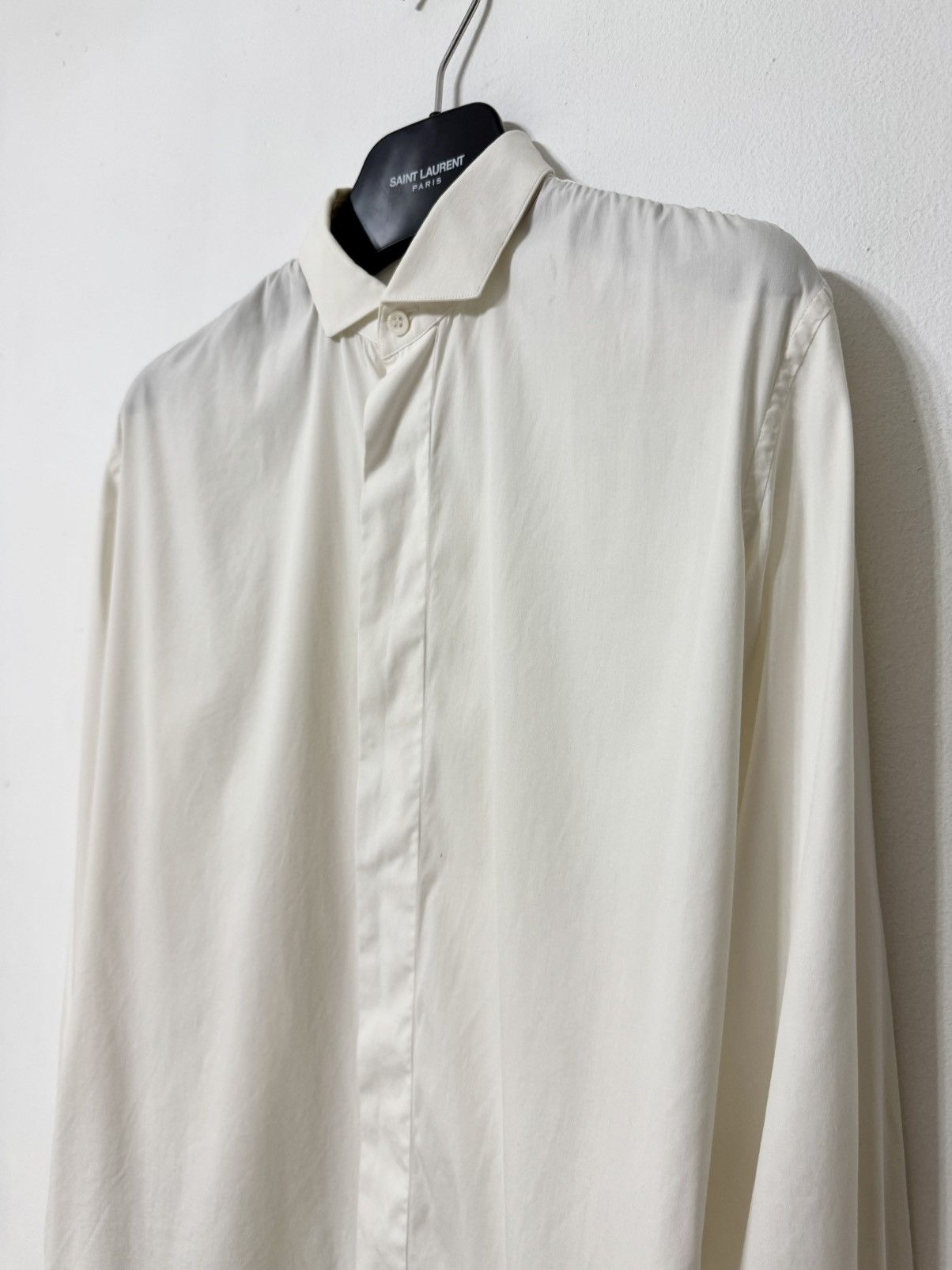 Dior Dior Homme White Button-up Shirt By Kris Van Assche Size US S / EU 44-46 / 1 - 2 Thumbnail