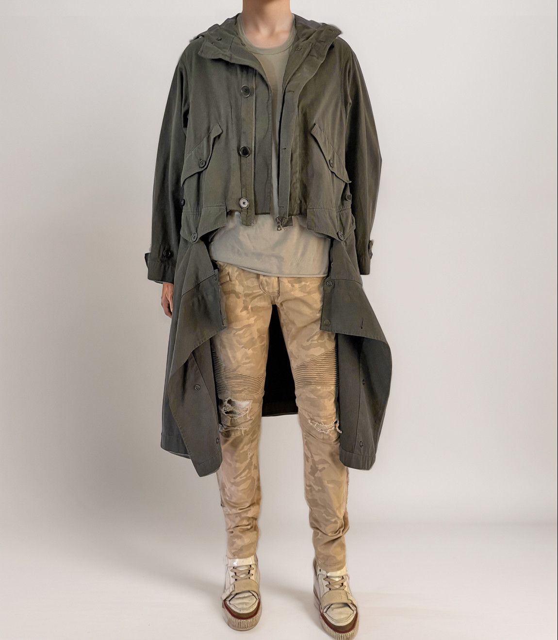 Dries Van Noten Runway Archive Fall 2016 Parka Size US L / EU 52-54 / 3 - 1 Thumbnail