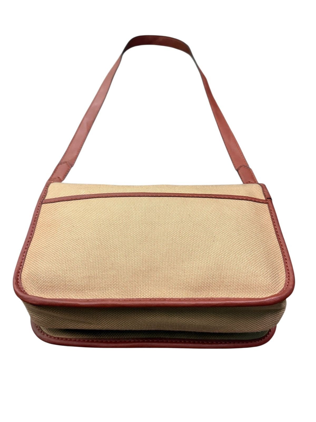 Yves Saint Laurent RARE YVES SAINT LAURENT CANVAS SHOULDER BAG Size ONE SIZE - 9 Thumbnail