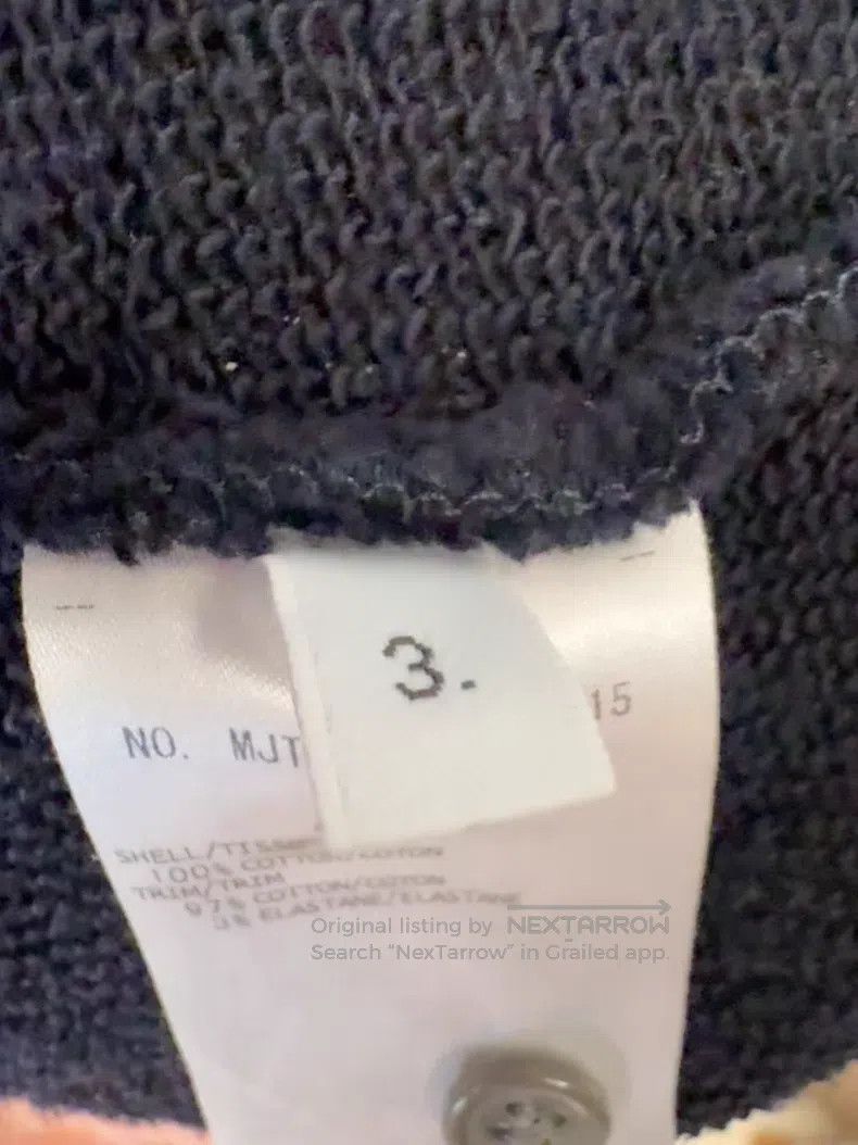 Thom Browne Thom Browne Navy blue hooded sweatshirt Size US L / EU 52-54 / 3 - 4 Thumbnail