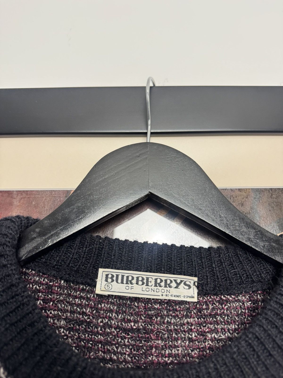 Burberry Vintage 90s Burberry Sweater Knit London Casual Rare Hype Size US L / EU 52-54 / 3 - 5 Thumbnail
