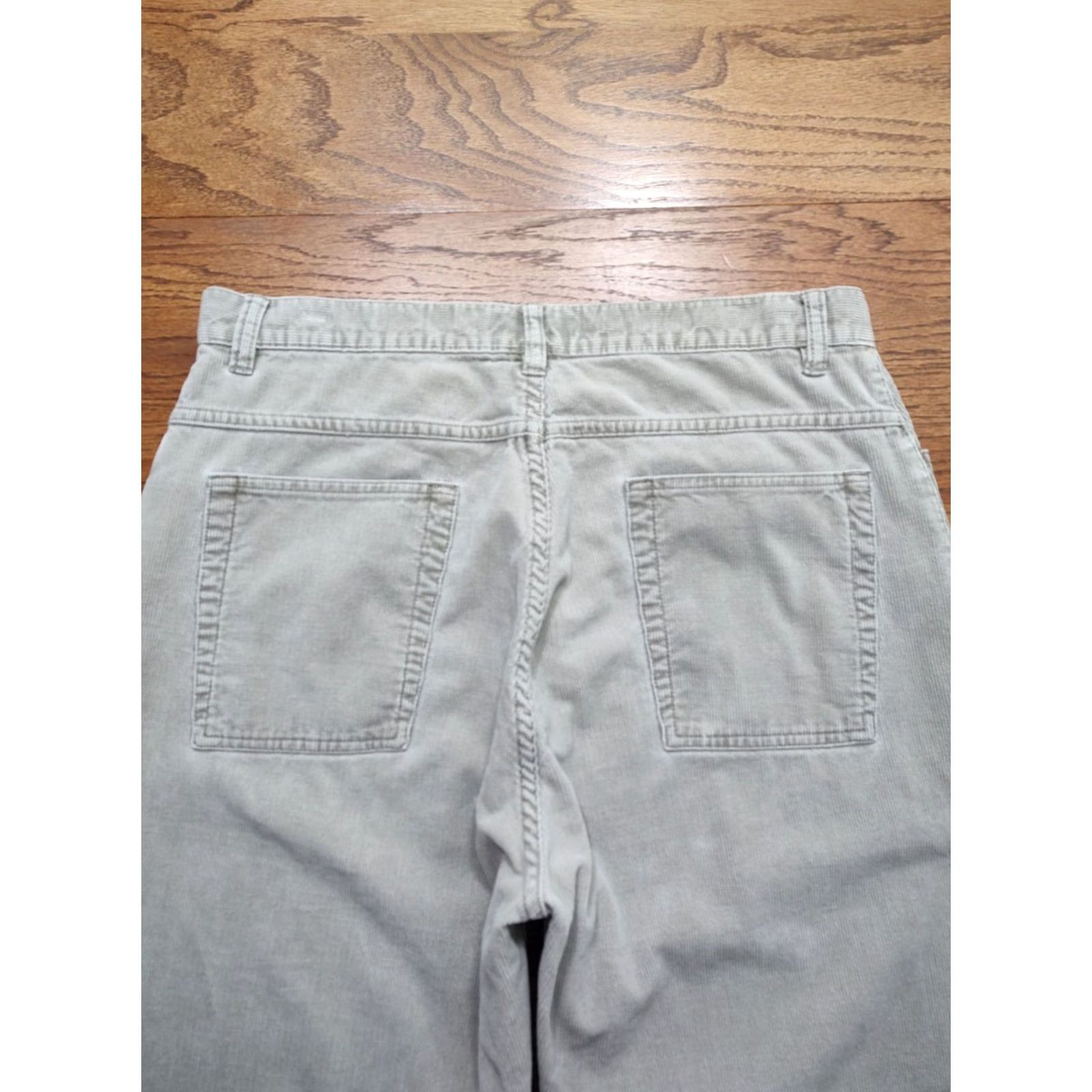 Ralph Lauren VINTAGE Chaps Ralph Lauren Corduroy Pants Men 34x31 Baggy Skater Tan Brown Casual Pants Size US 34 / EU 50 - 4 Thumbnail