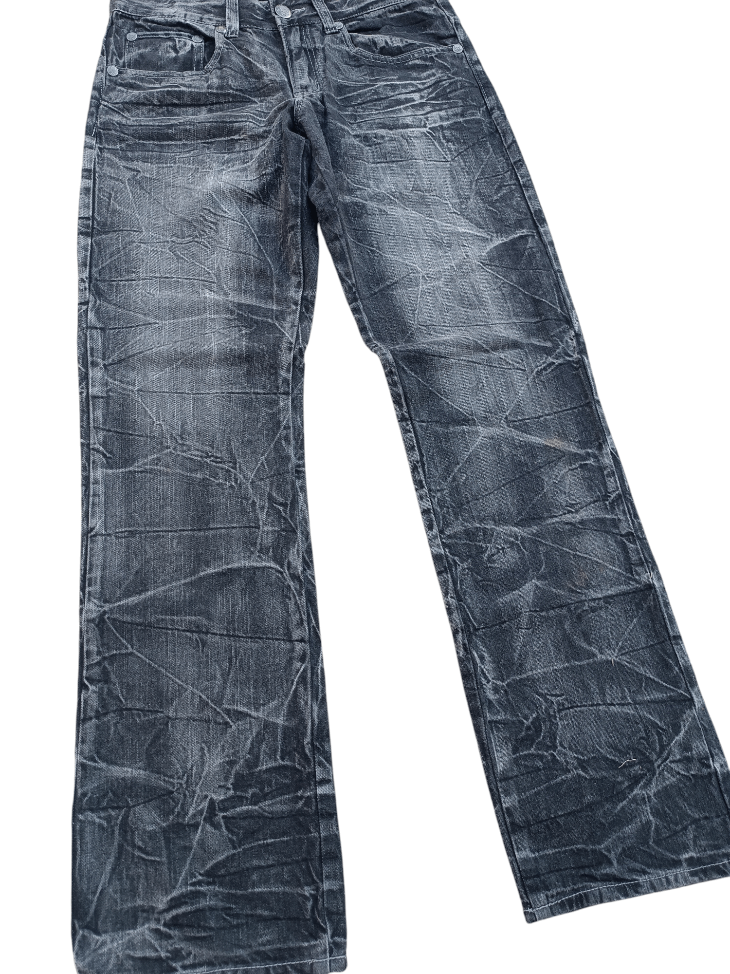 Japanese Brand Vintage Wild Life LGB Style Whiskers Skulls Denim Pants Size US 32 / EU 48 - 18 Thumbnail