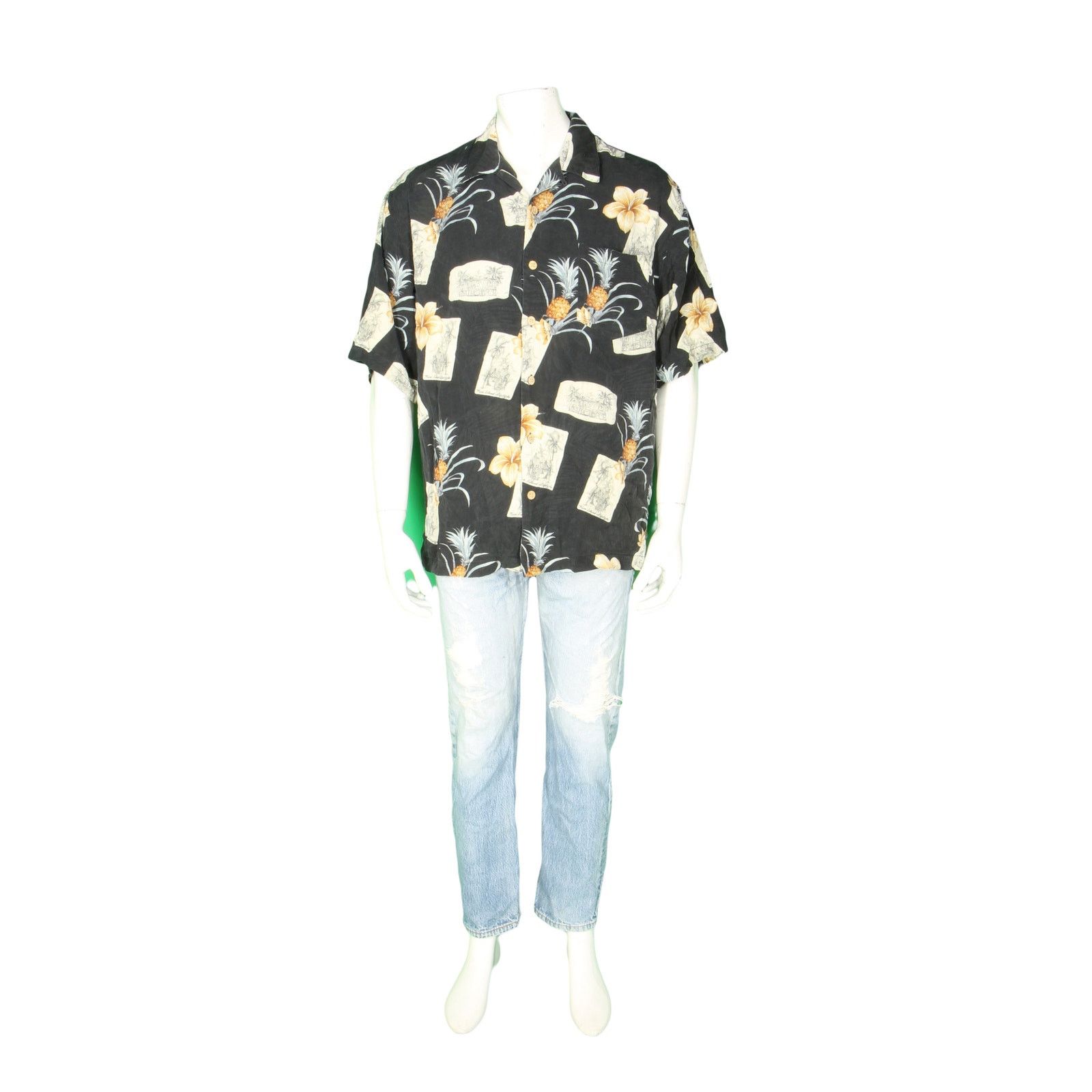 Other Jamaica Jaxx Floral Picture Card Hawaiian Aloha Shirt L Size US L / EU 52-54 / 3 - 1 Thumbnail