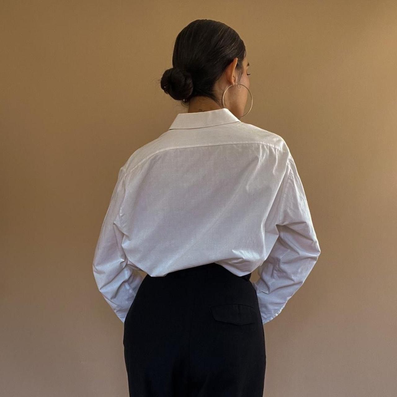 Vintage Vintage Cufflink Cotton Shirt Size M / US 6-8 / IT 42-44 - 3 Thumbnail