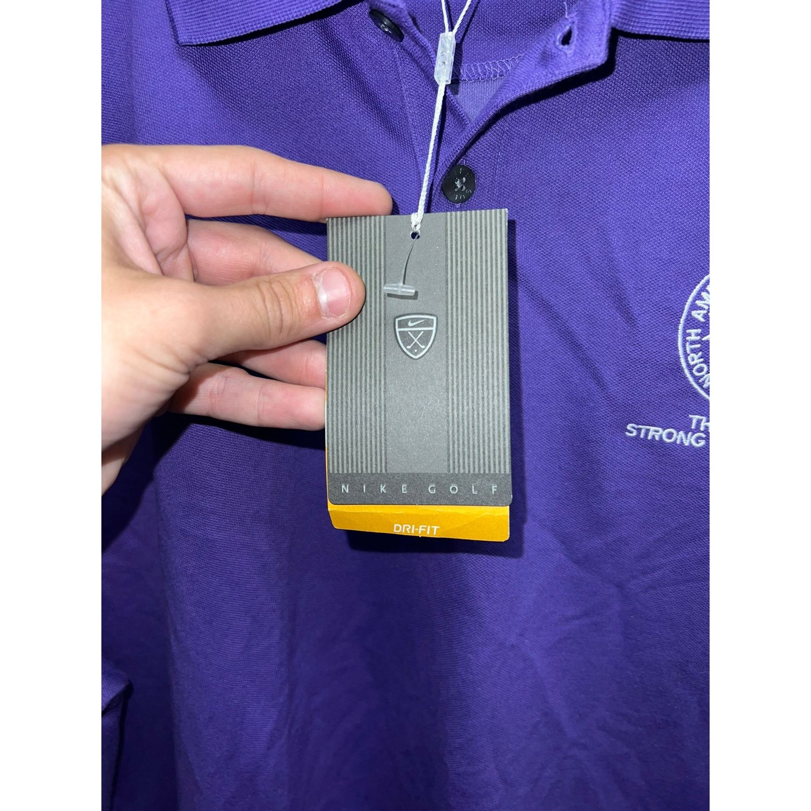 Nike Nike Indigenous Games Society Shirt Purple Polo Golf NWT XL Size US XL / EU 56 / 4 - 5 Thumbnail