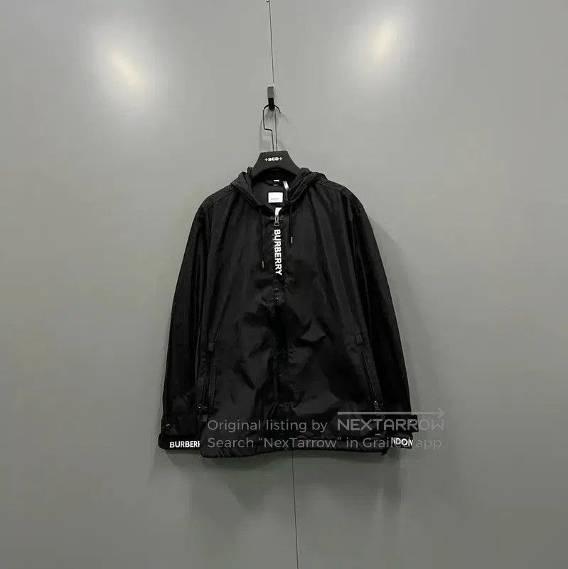 Burberry Burberry Black Cotton Long Sleeve Jacket. Size US XL / EU 56 / 4 - 1 Thumbnail